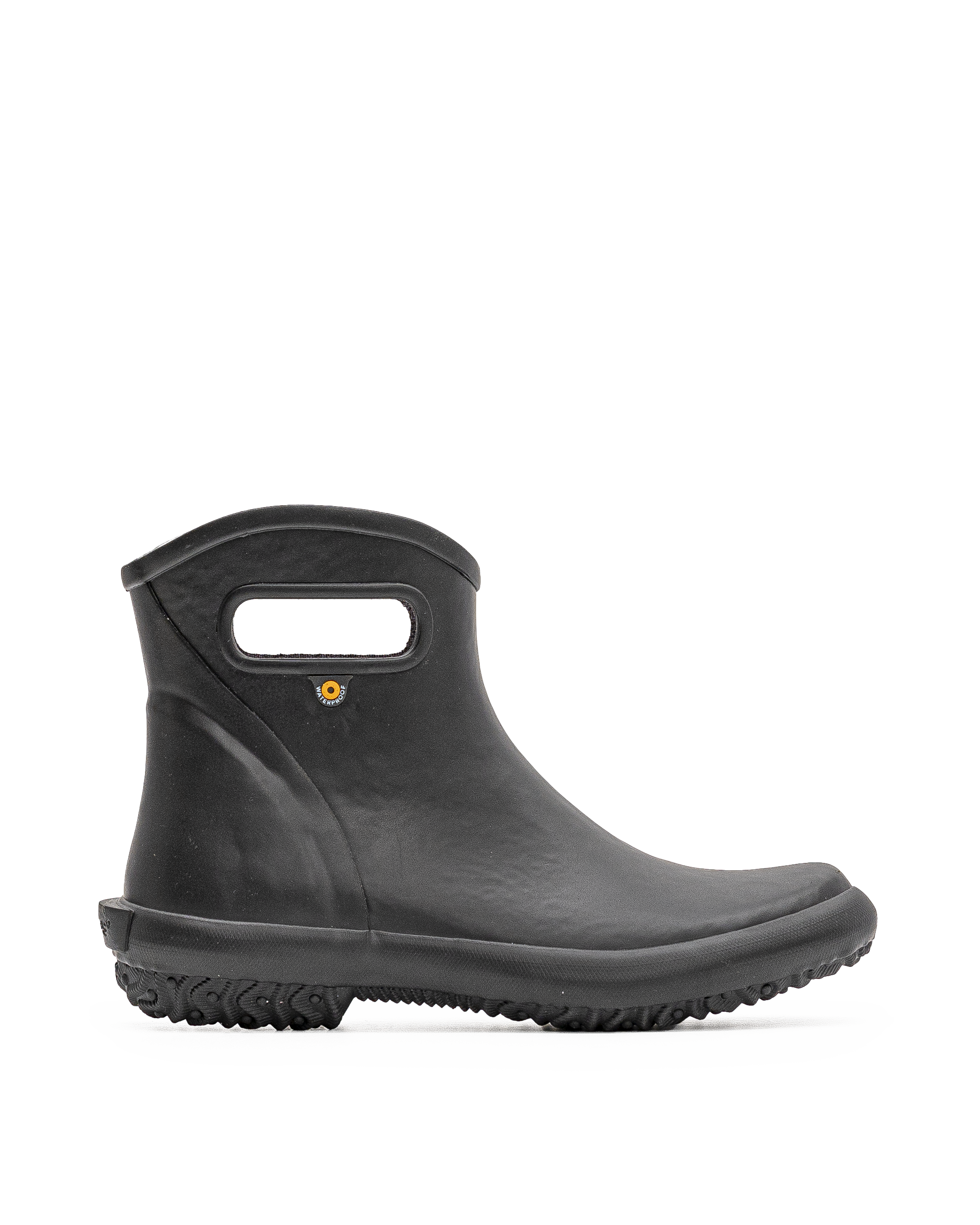 Patch ankle boot solid  - Noir - #11P-15