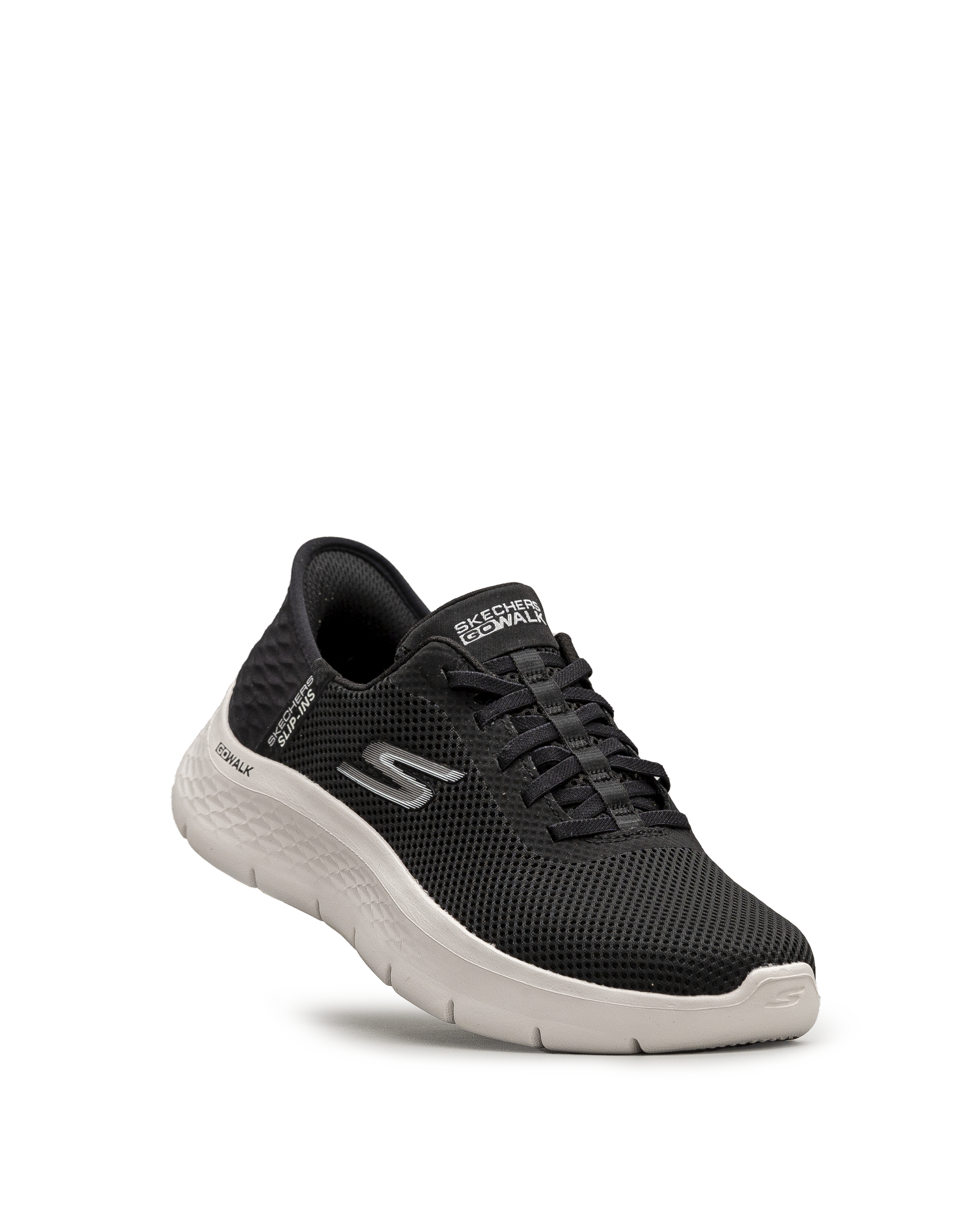 Slip ins go walk flex - Blanc&noir - #15B-268