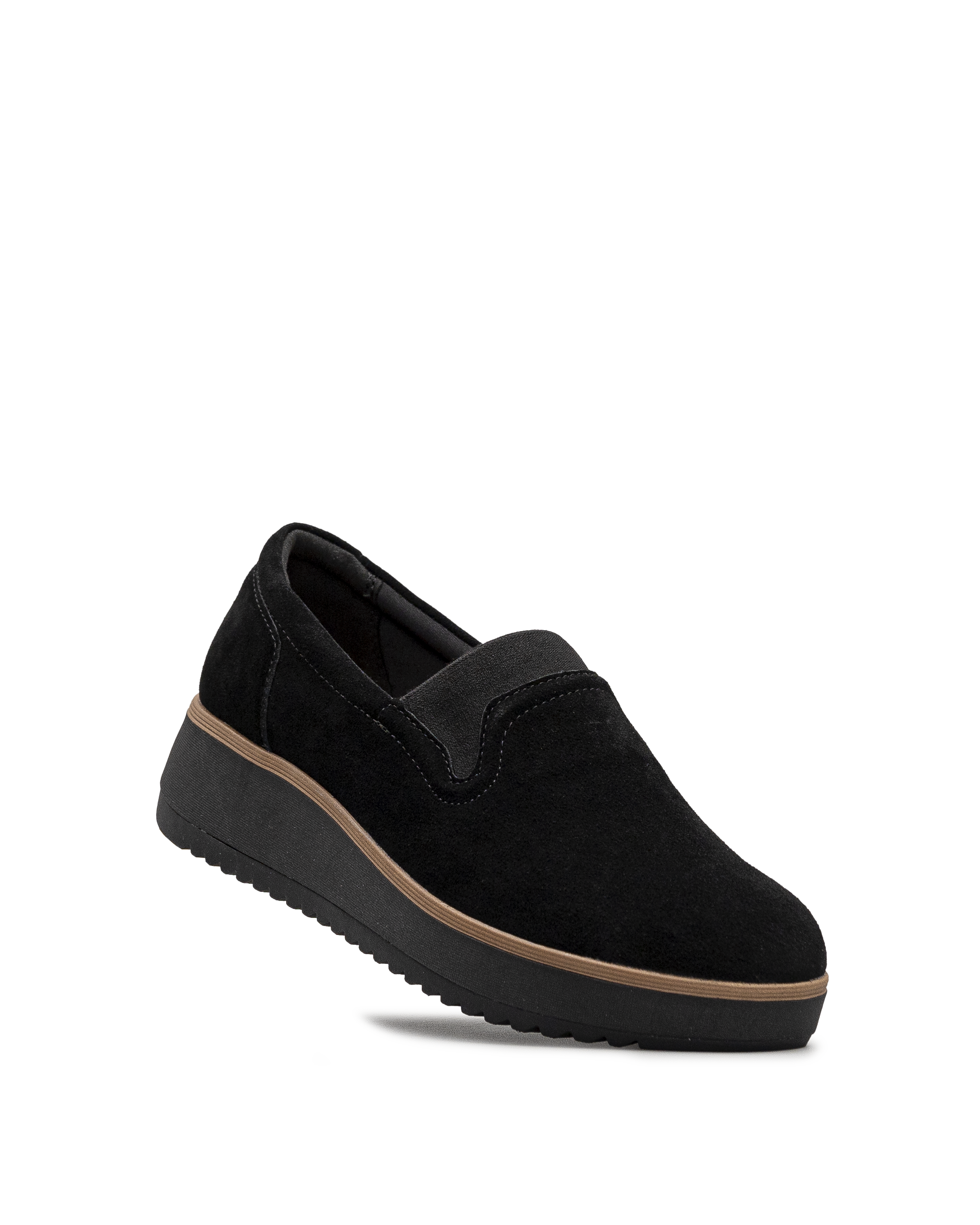 Zylah sky w - Noir suede - #15H-209