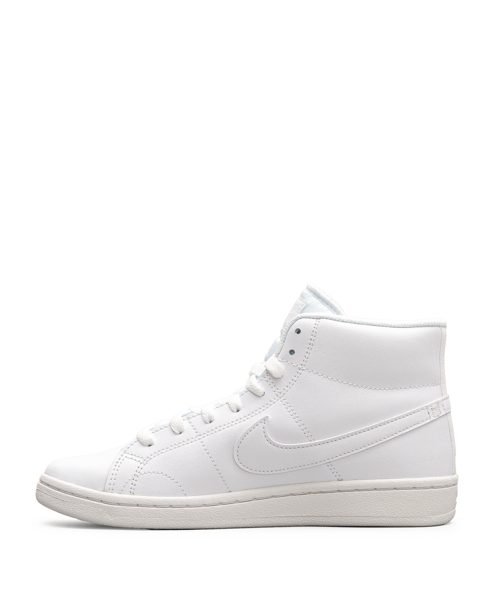 Court royale 2 mid  - Blanc uni - #15Y-13