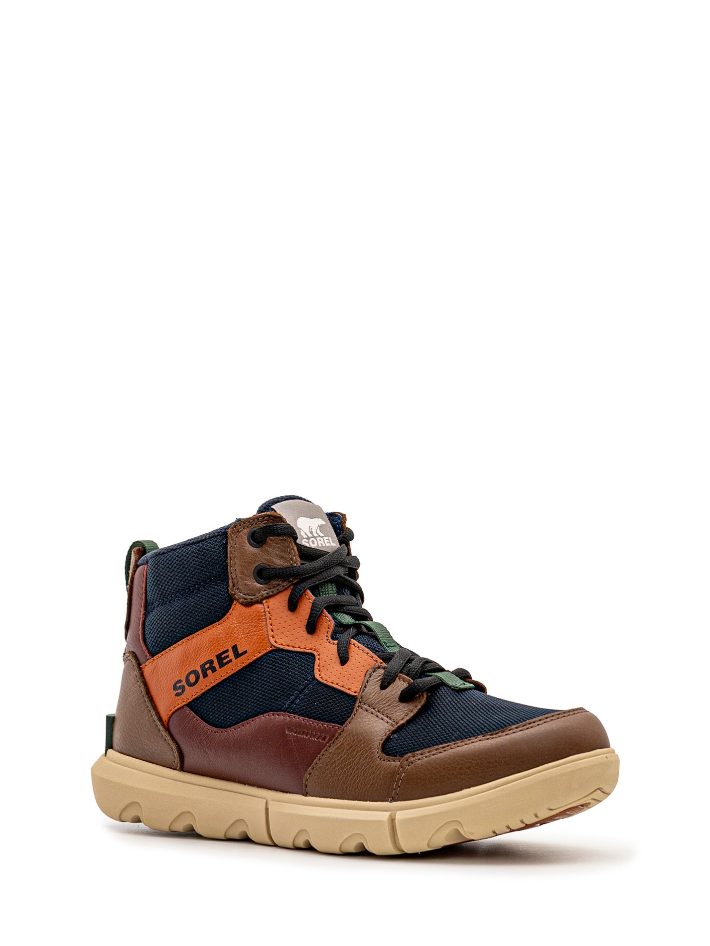 Explorer sneaker mid wp  - Brun - #21Y-43
