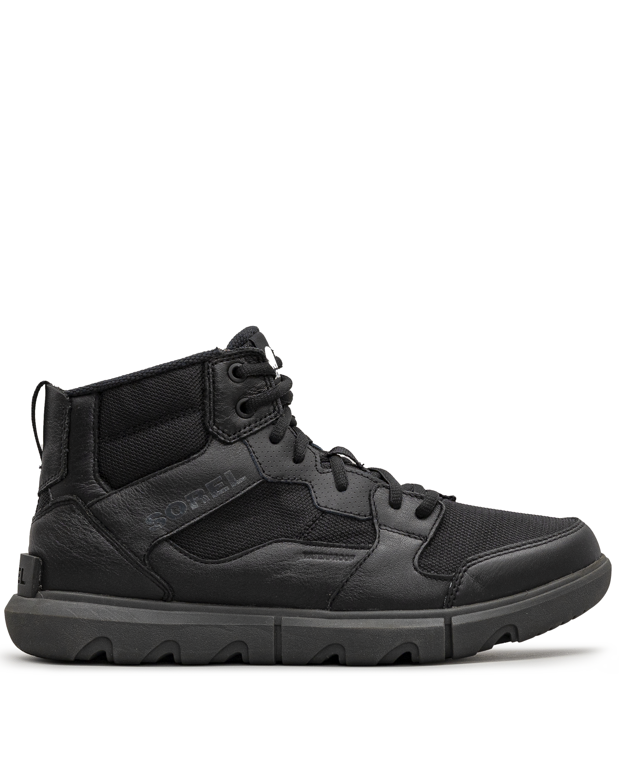 Explorer sneaker mid wp  - Noir uni - #21Y-43