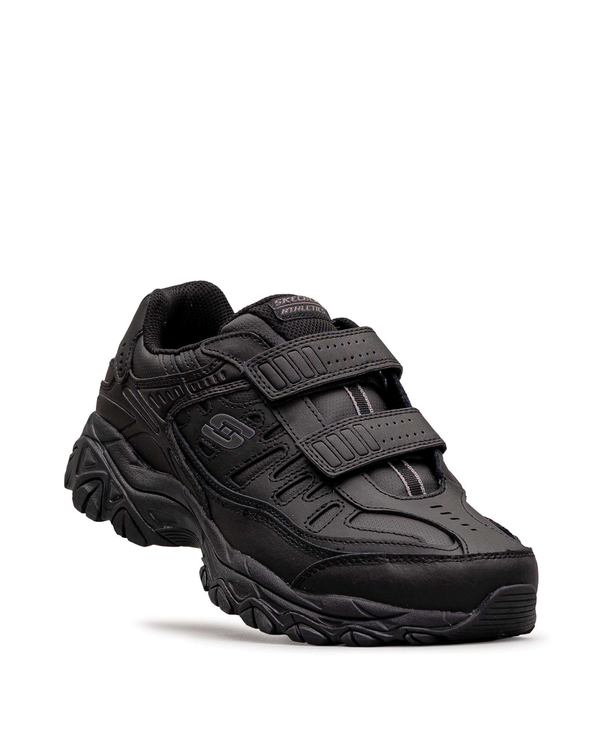 Chaussure Skechers Final Cut extra large noire pour enfant