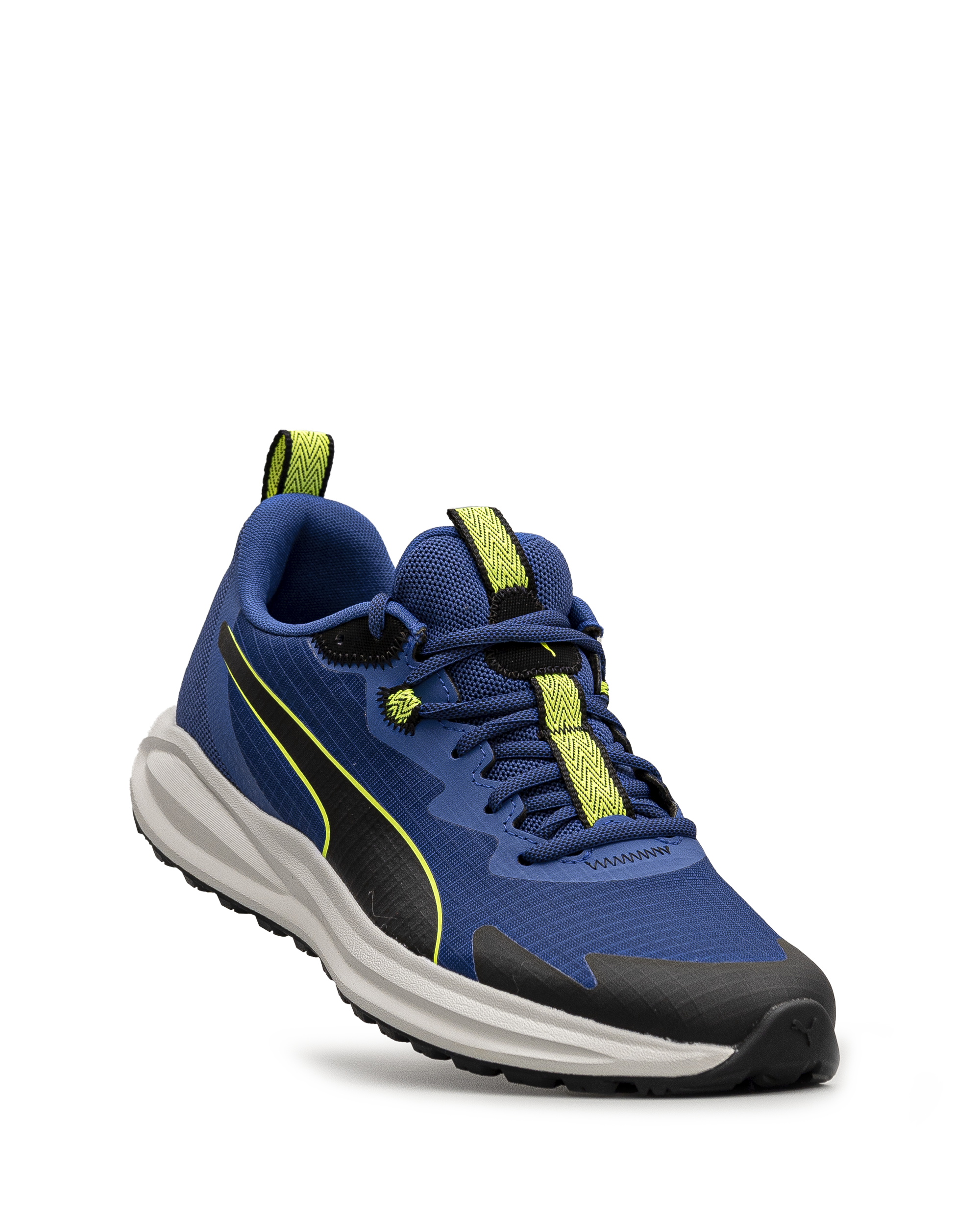 Twitch runner trail - Bleu&lime - #23E-12