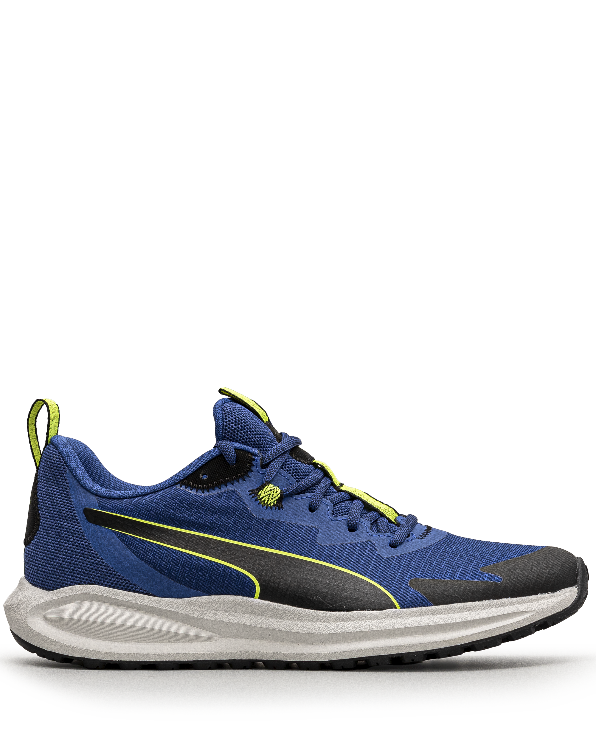 Twitch runner trail - Bleu&lime - #23E-12