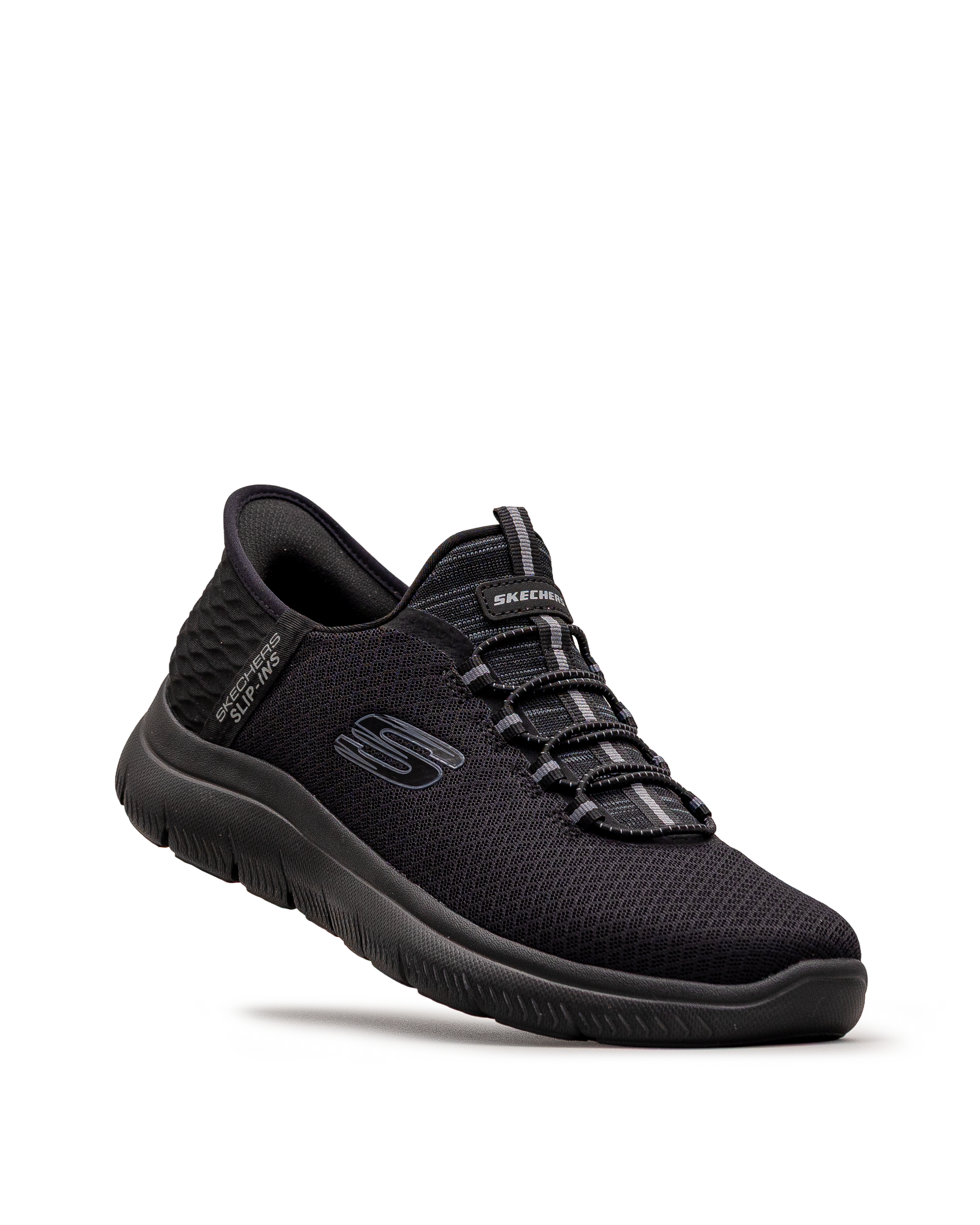 Slip ins high range - Noir uni - #25B-09