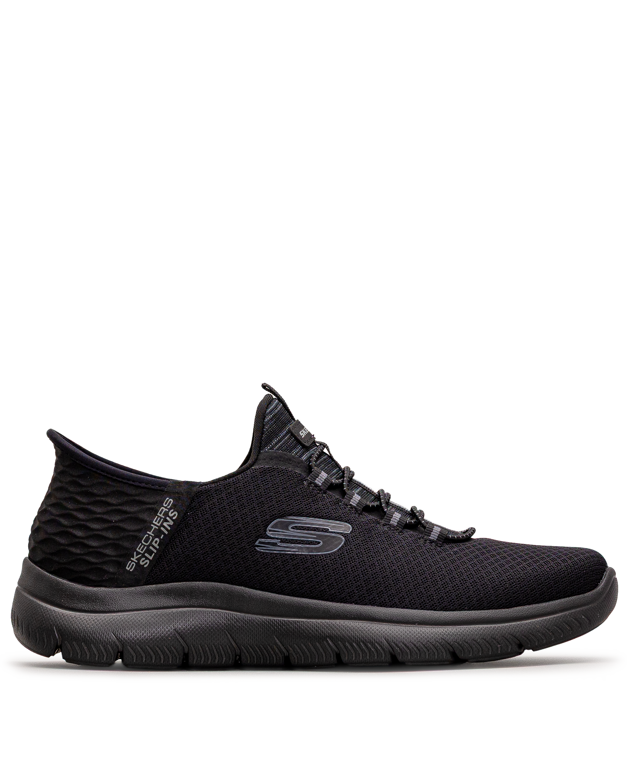 Slip ins high range - Noir uni - #25B-09
