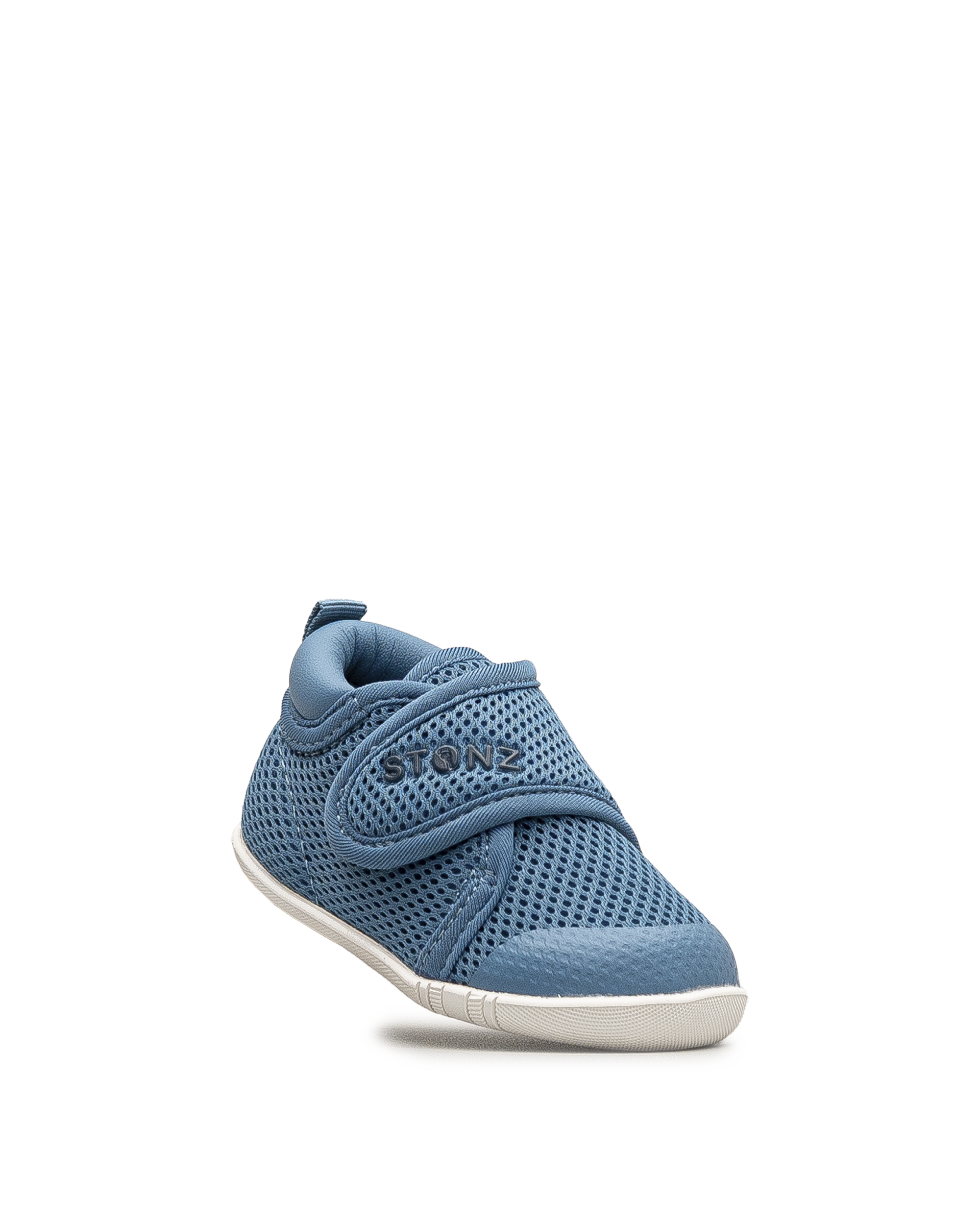 Chaussure Stonz Cruiser Original bébé bleu denim vue latérale
