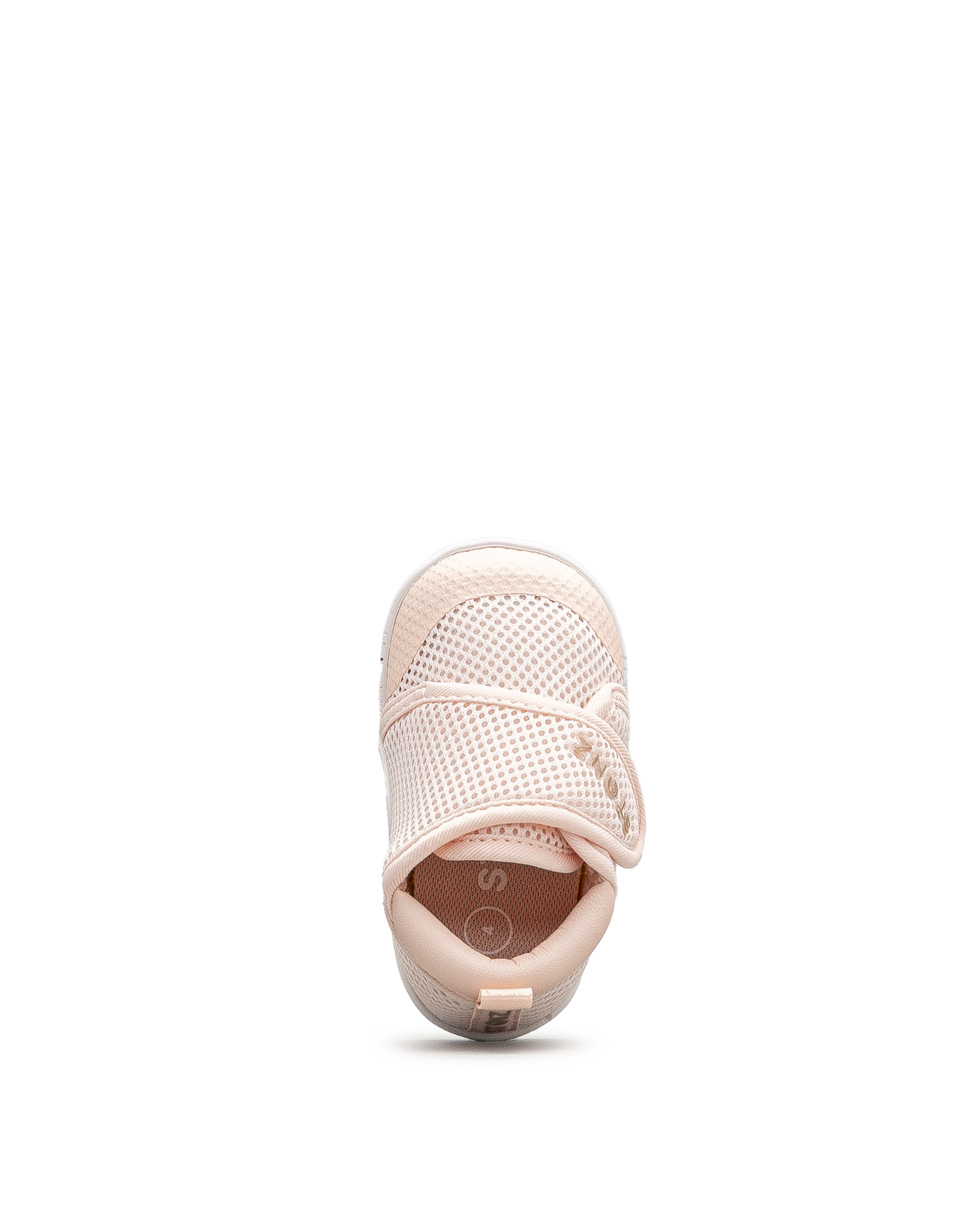 Vue de dessus de la chaussure Stonz Cruiser Original bébé rose