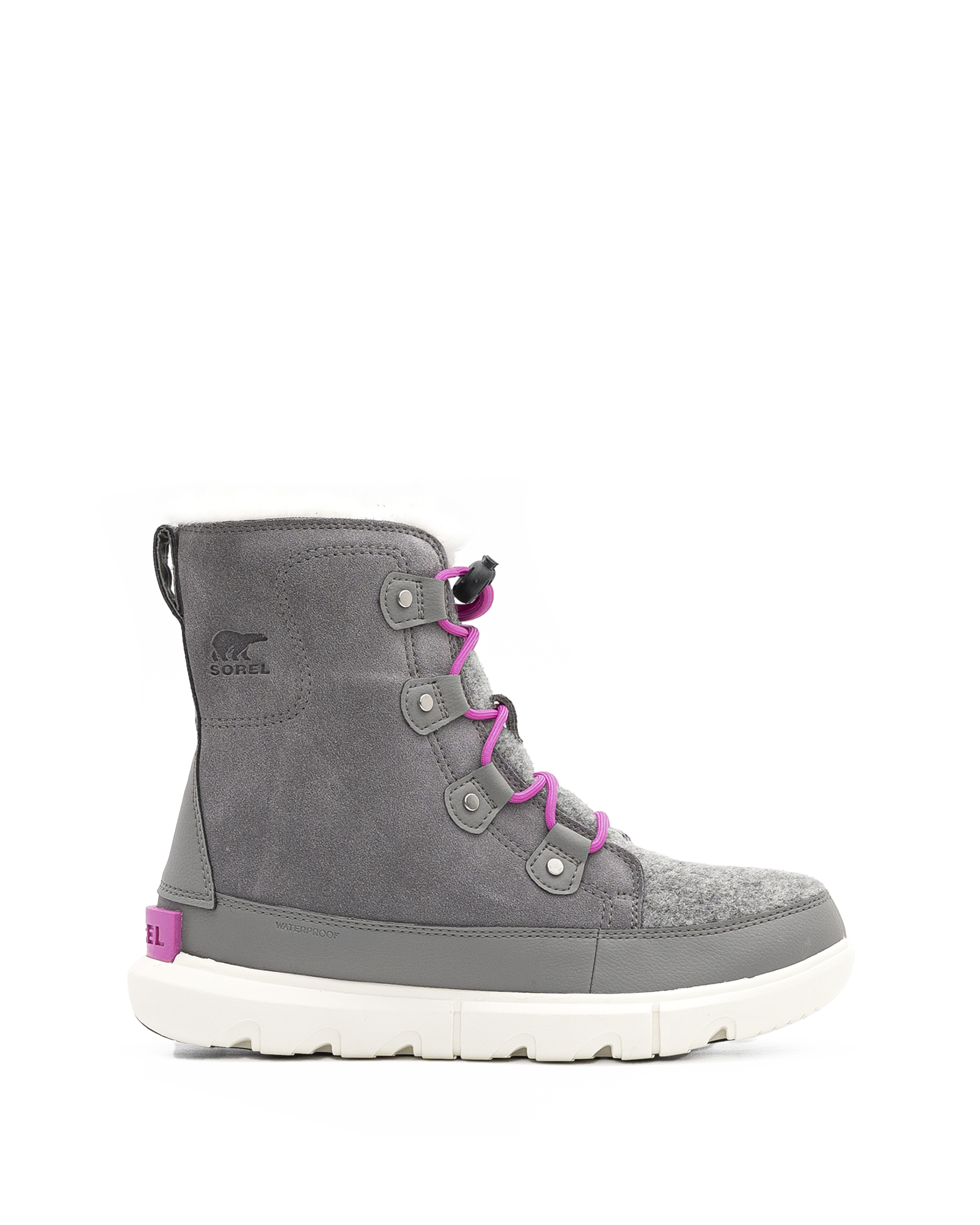 Explorer lace wp jr  - Charcoal - #61N-228
