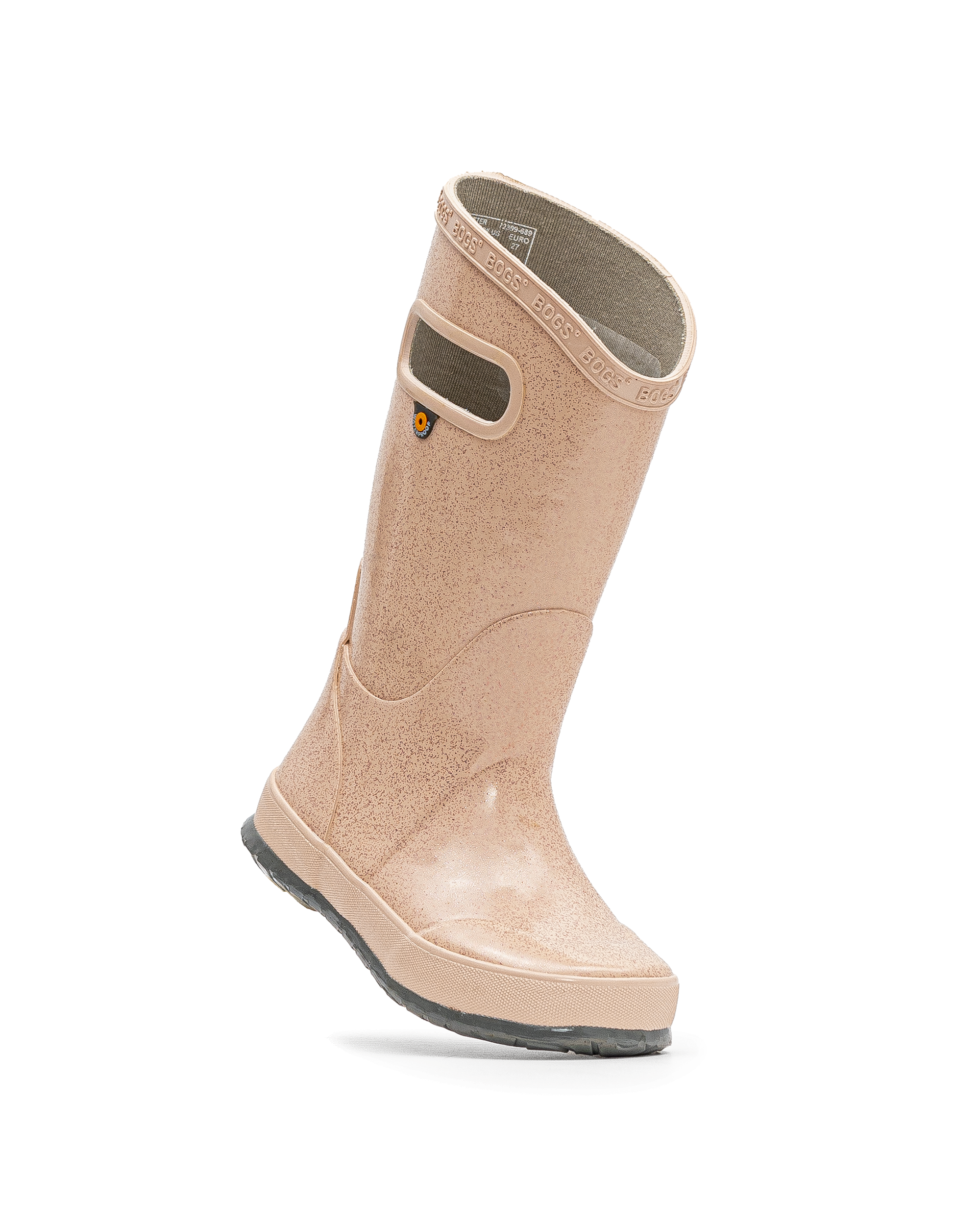 Rainboot glitter jr - Rose pale - #61P-210