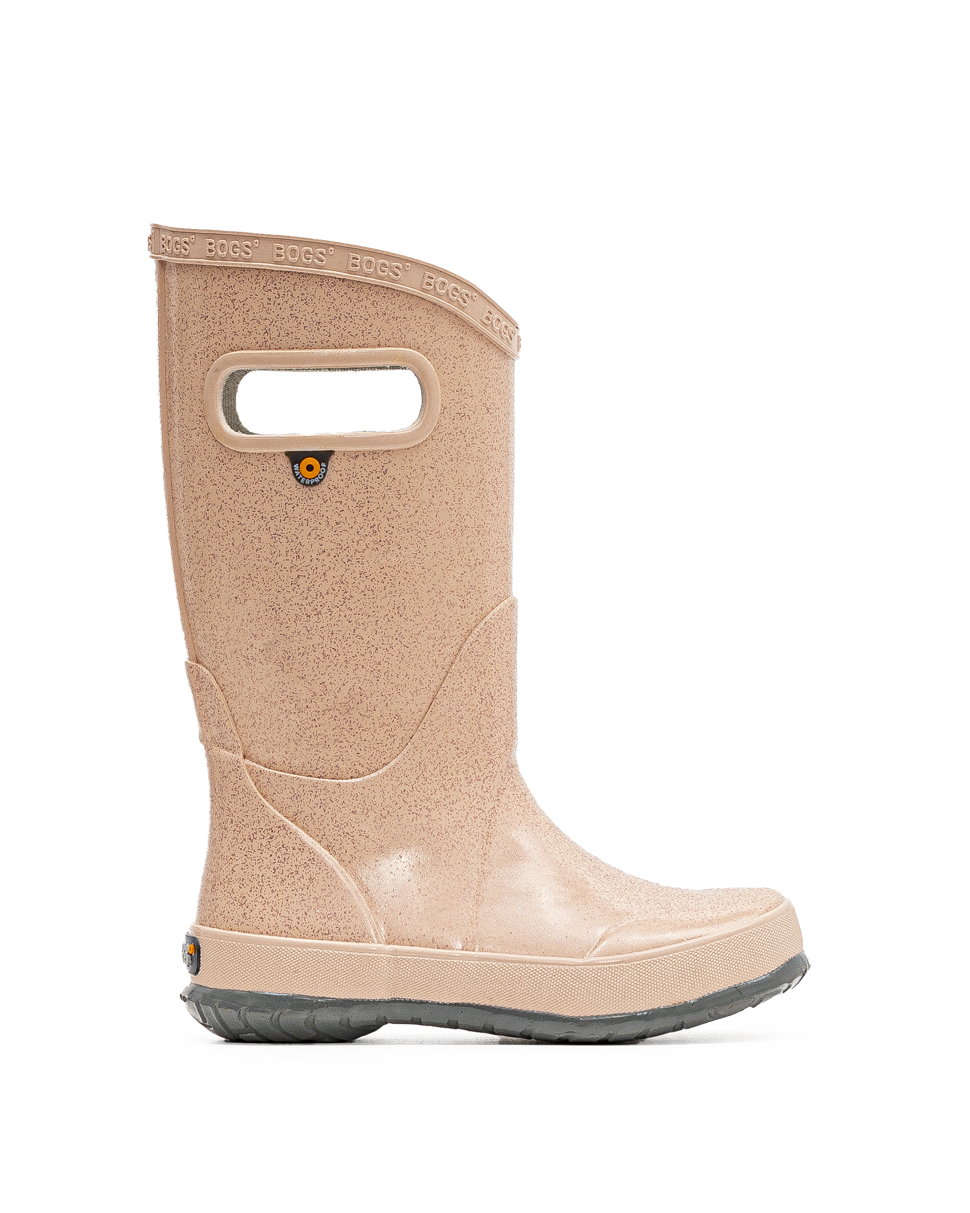 Rainboot glitter jr - Rose pale - #61P-210