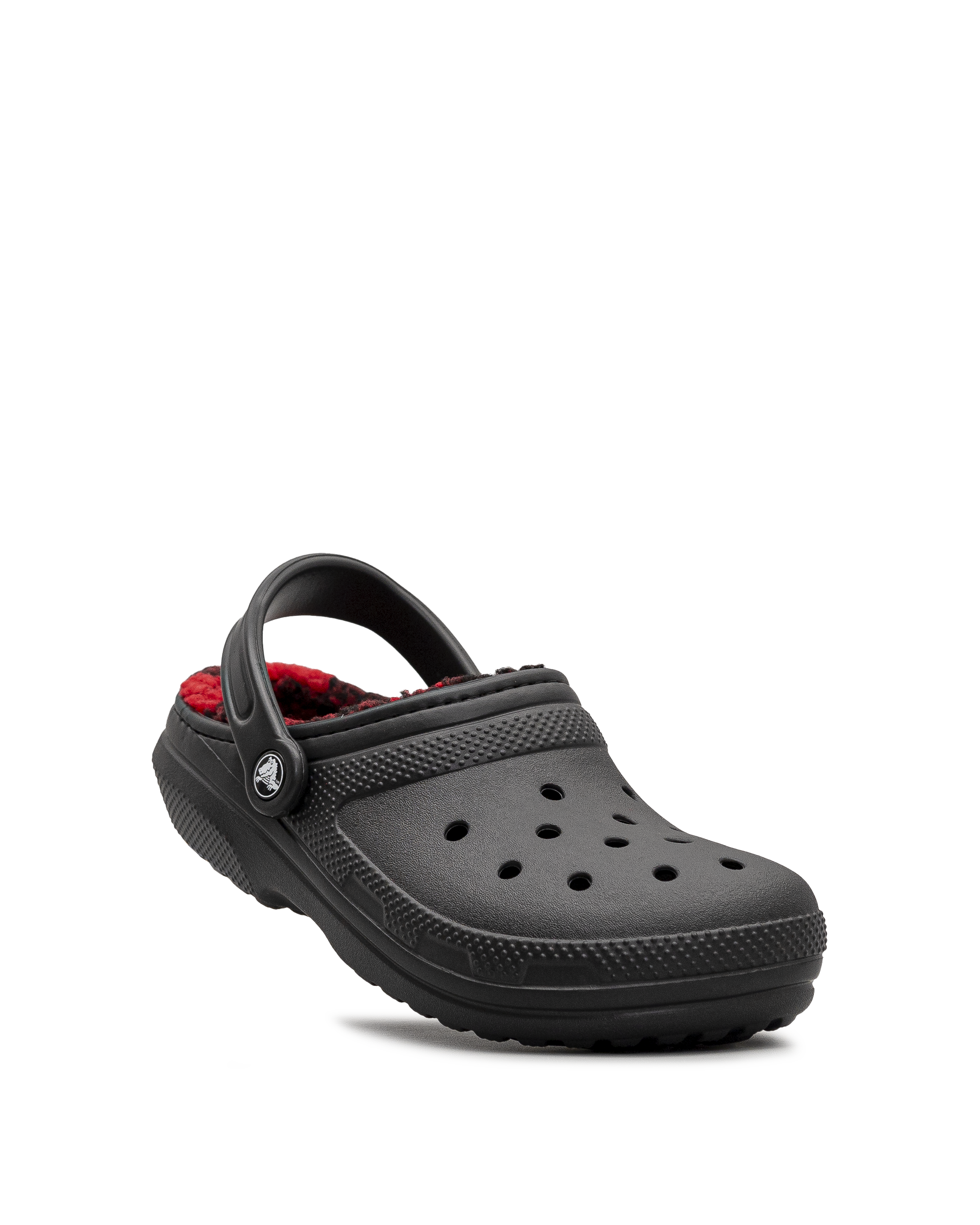 Buffalo check lined clog - Noir - #85P-03