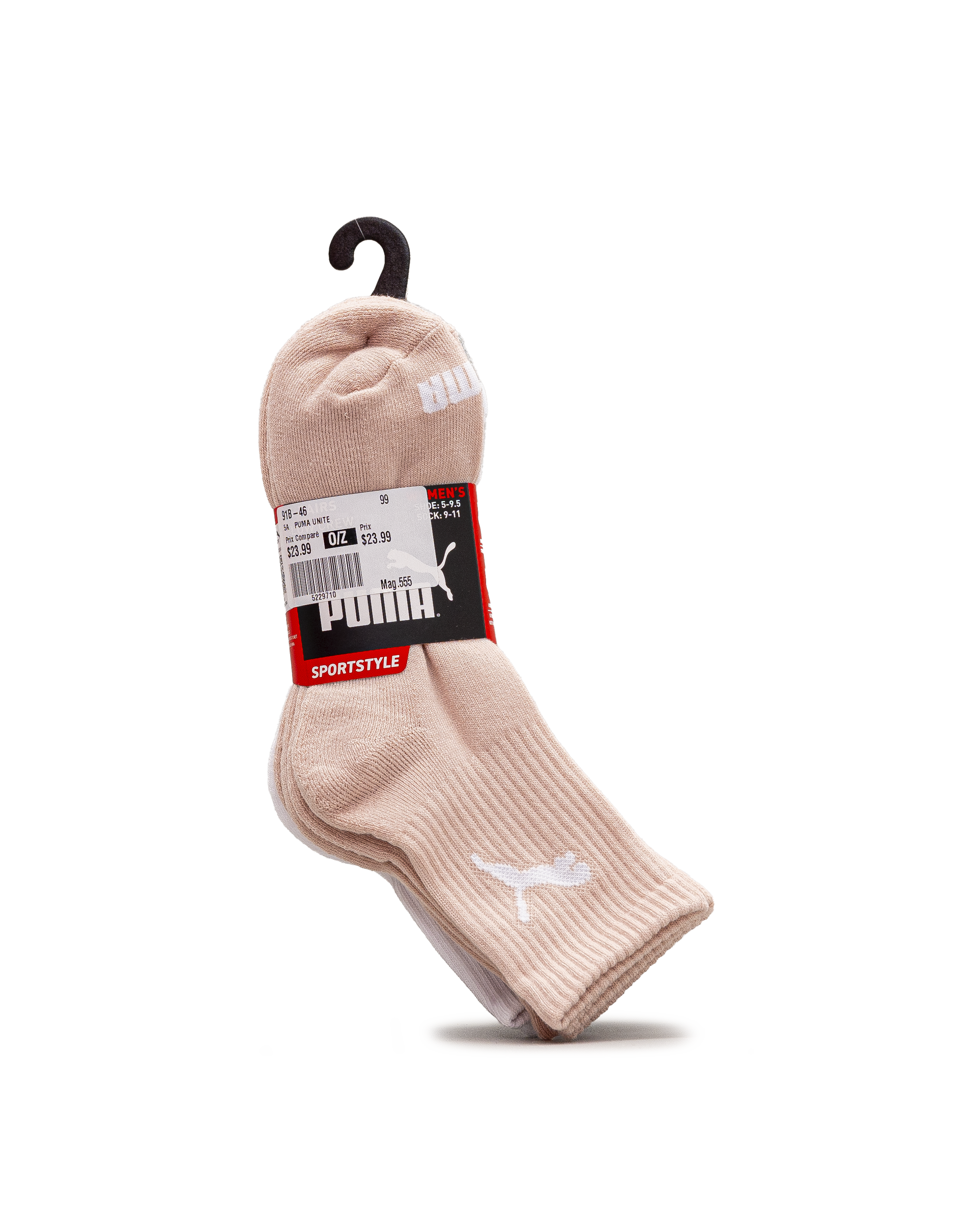 Womens low crew socks 6pk - Multicolore - #91B-46