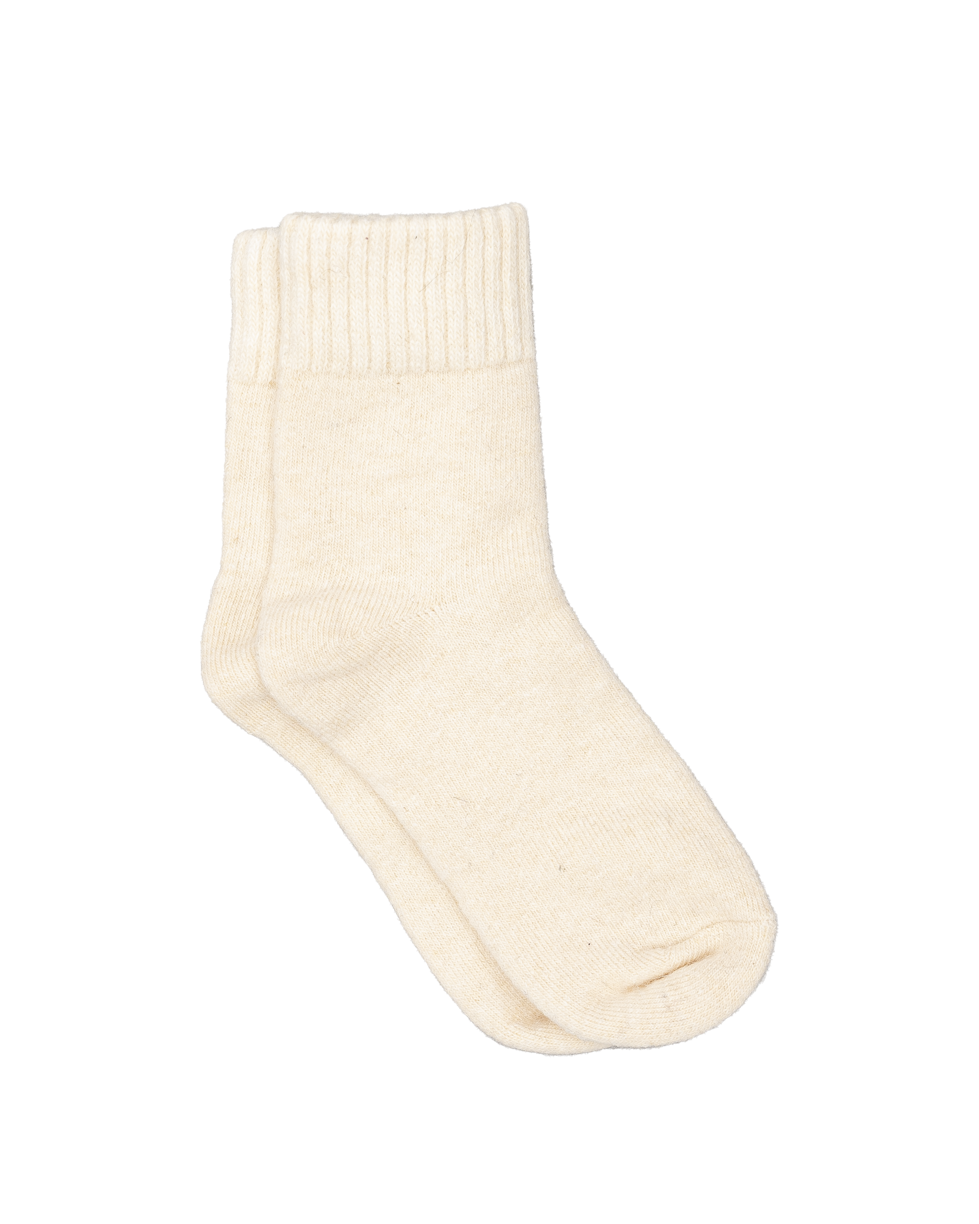 Bas avec laine  - Ivoire - #91B-48