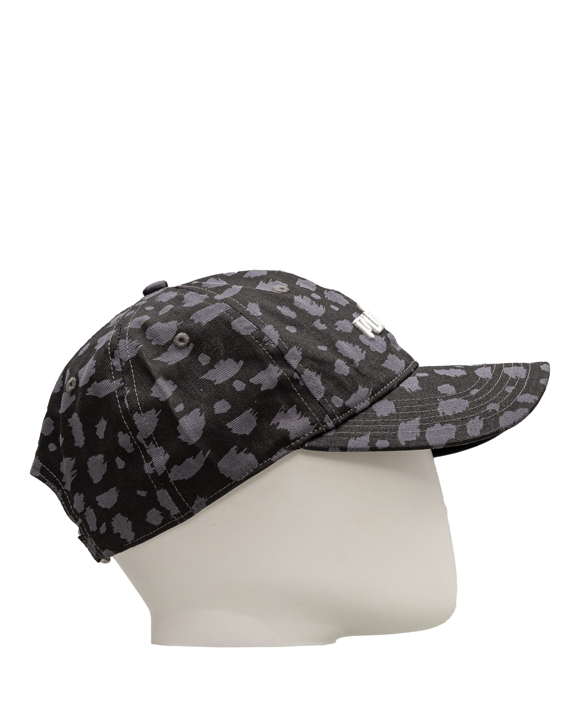 Spotted adjustable cap  - Noir - #91C-12