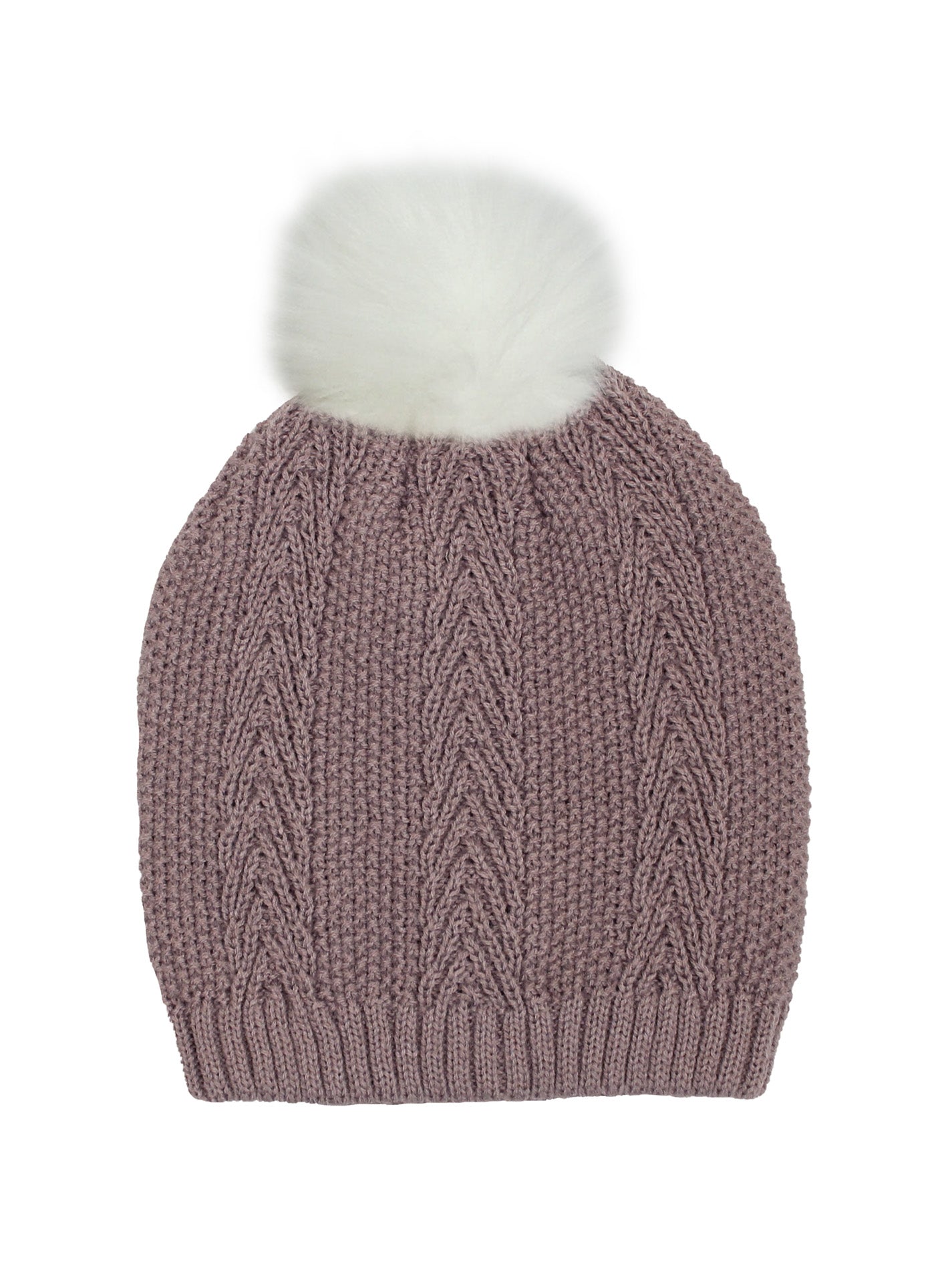 Tuque femme - Mauve/rose - #91R-03