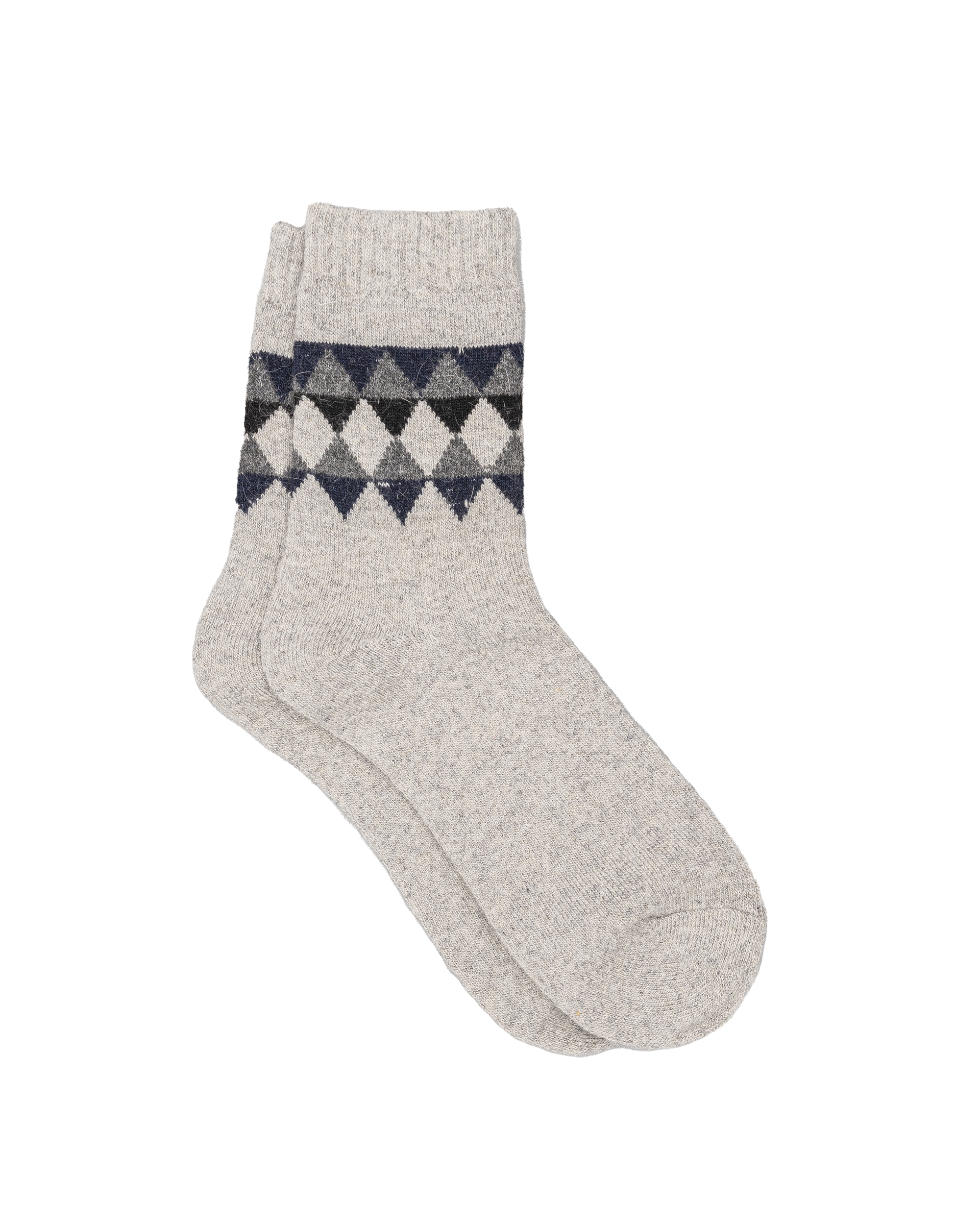 Bas homme 30% laine - Gris - #92B-09
