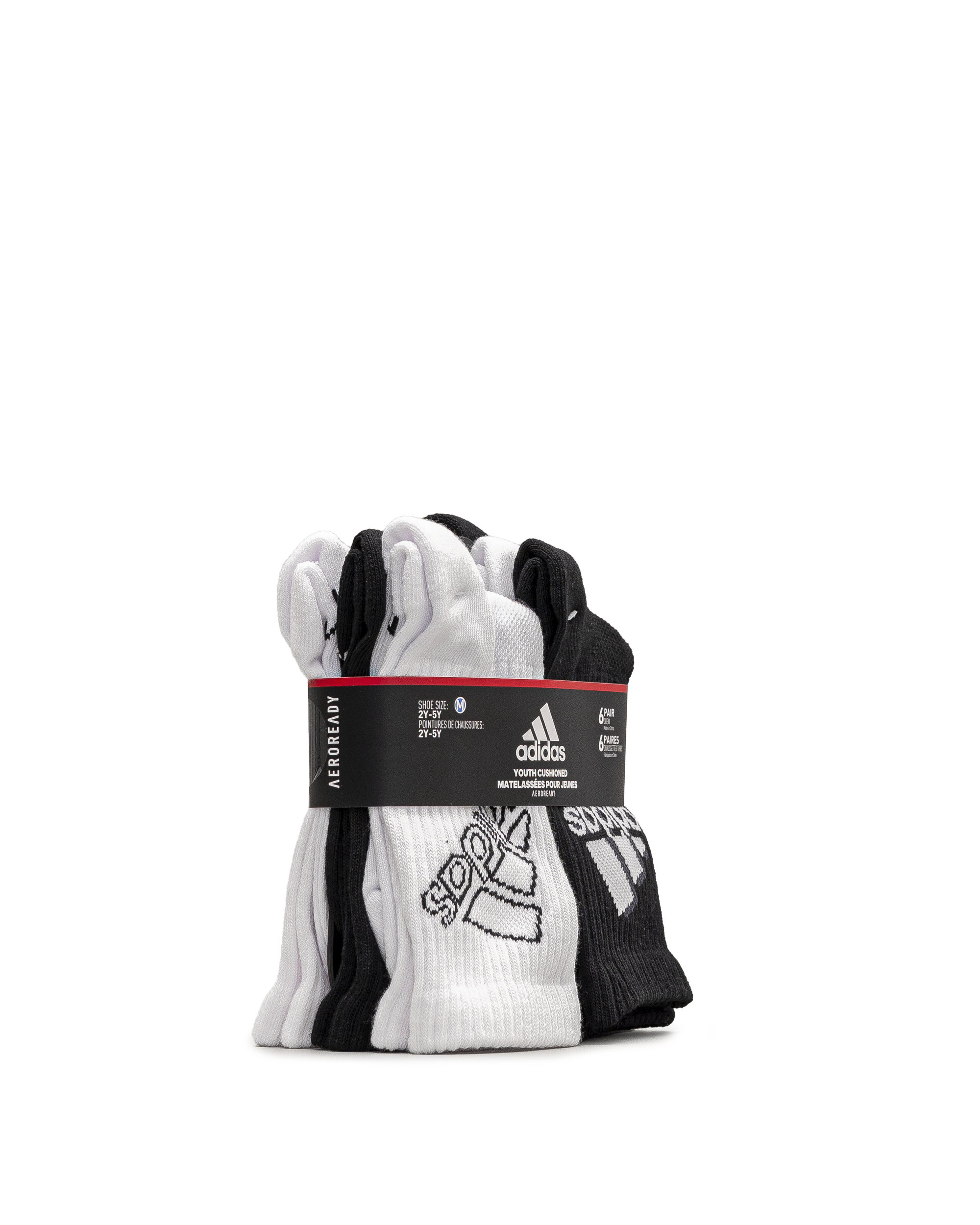 6 pack crew kids  - Blanc&noir - #97B-206