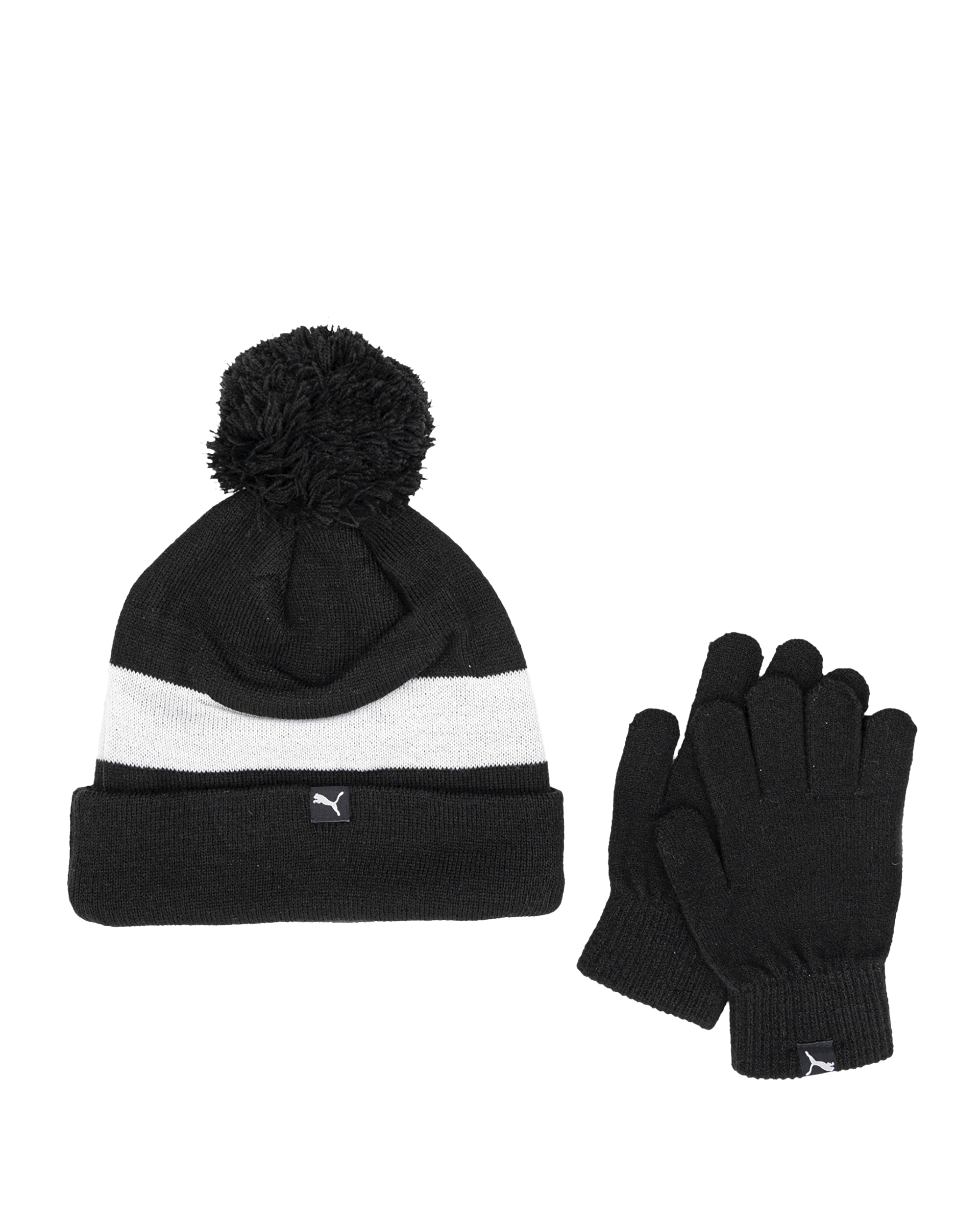 Foxwood cuff pom set  - Noir - #97P-26