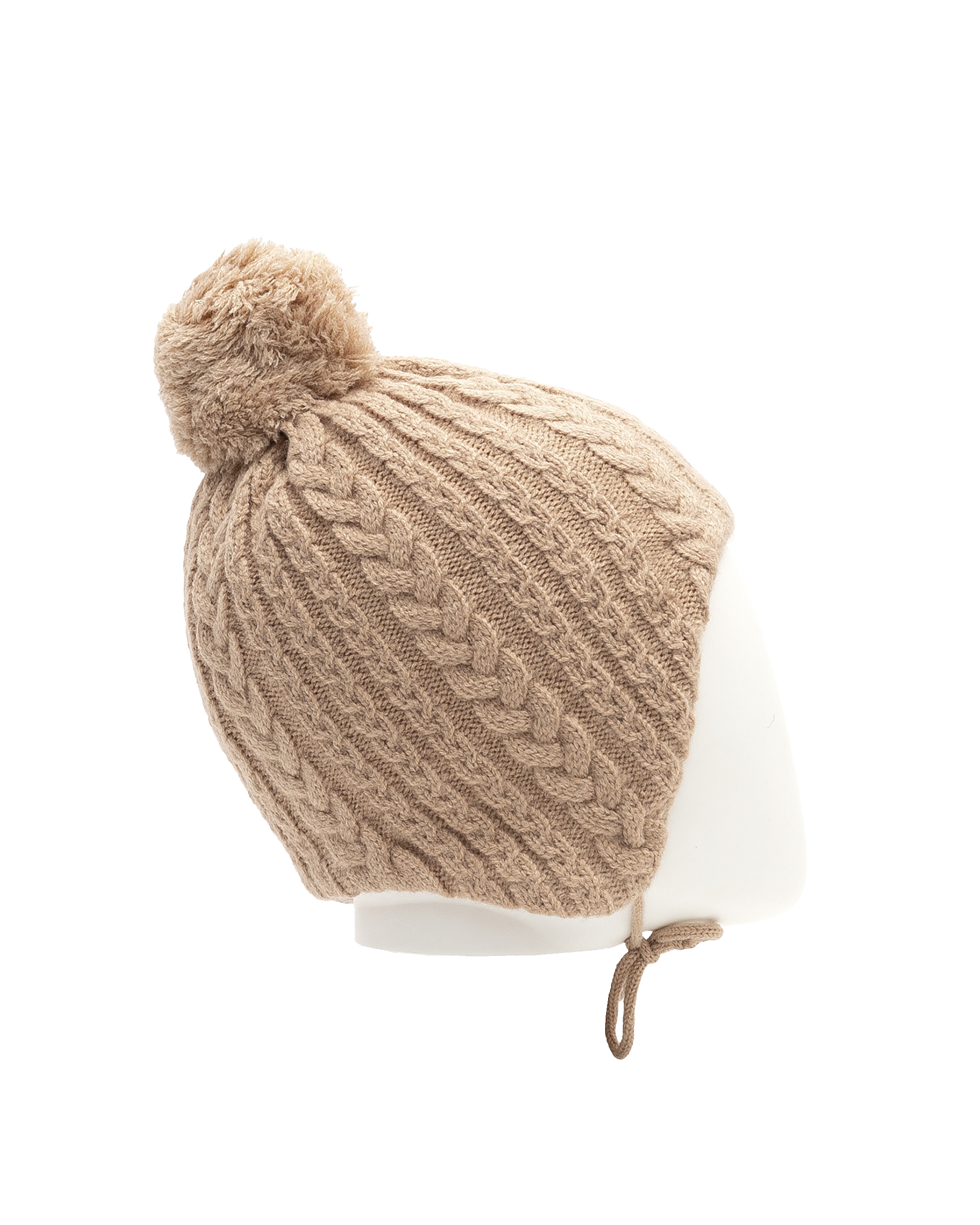 Chapeau doublé 4 7 ans  - Rose pale - #97P-29