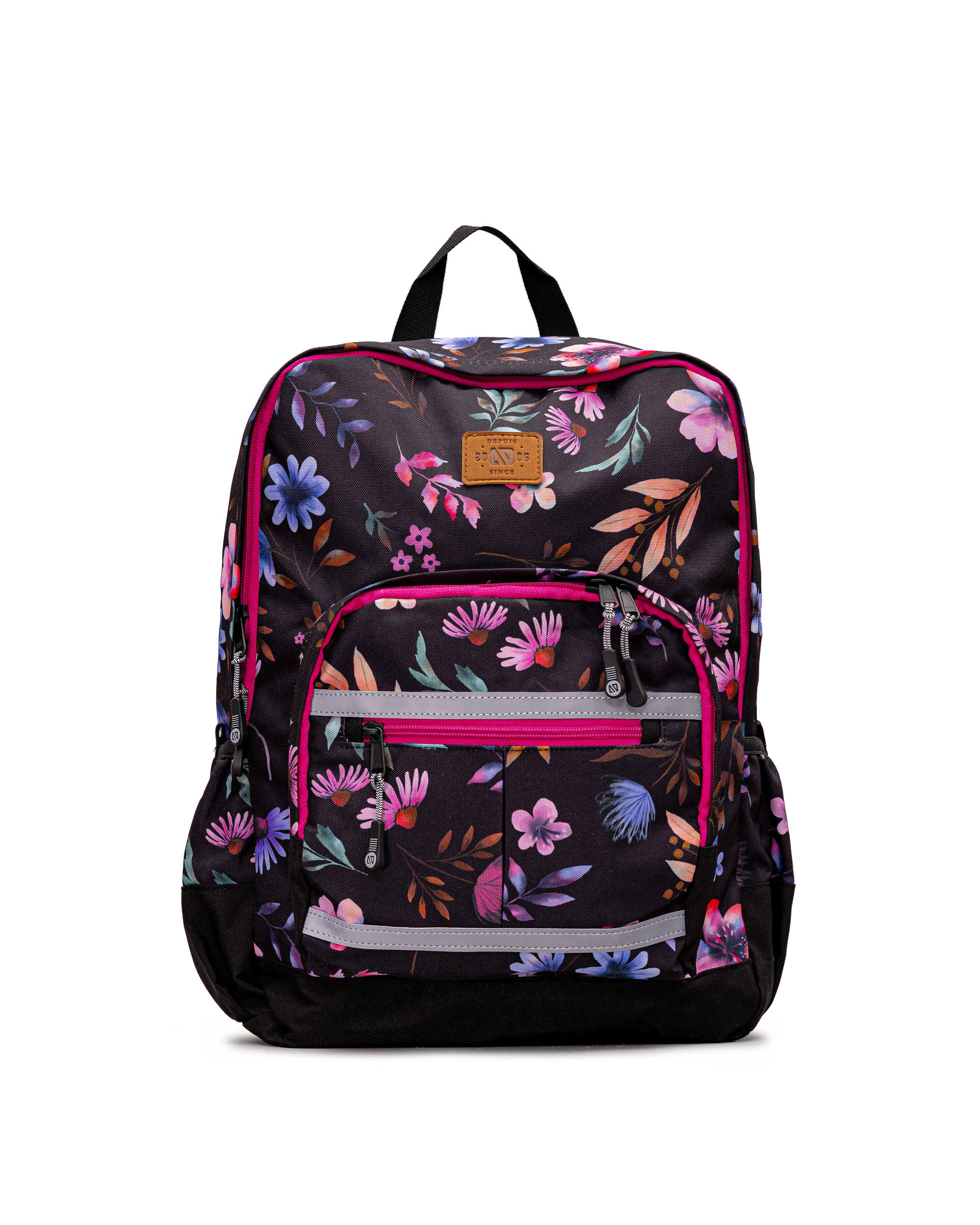 Sac à dos Nano fleuri – Confort et style pour l'école – Club