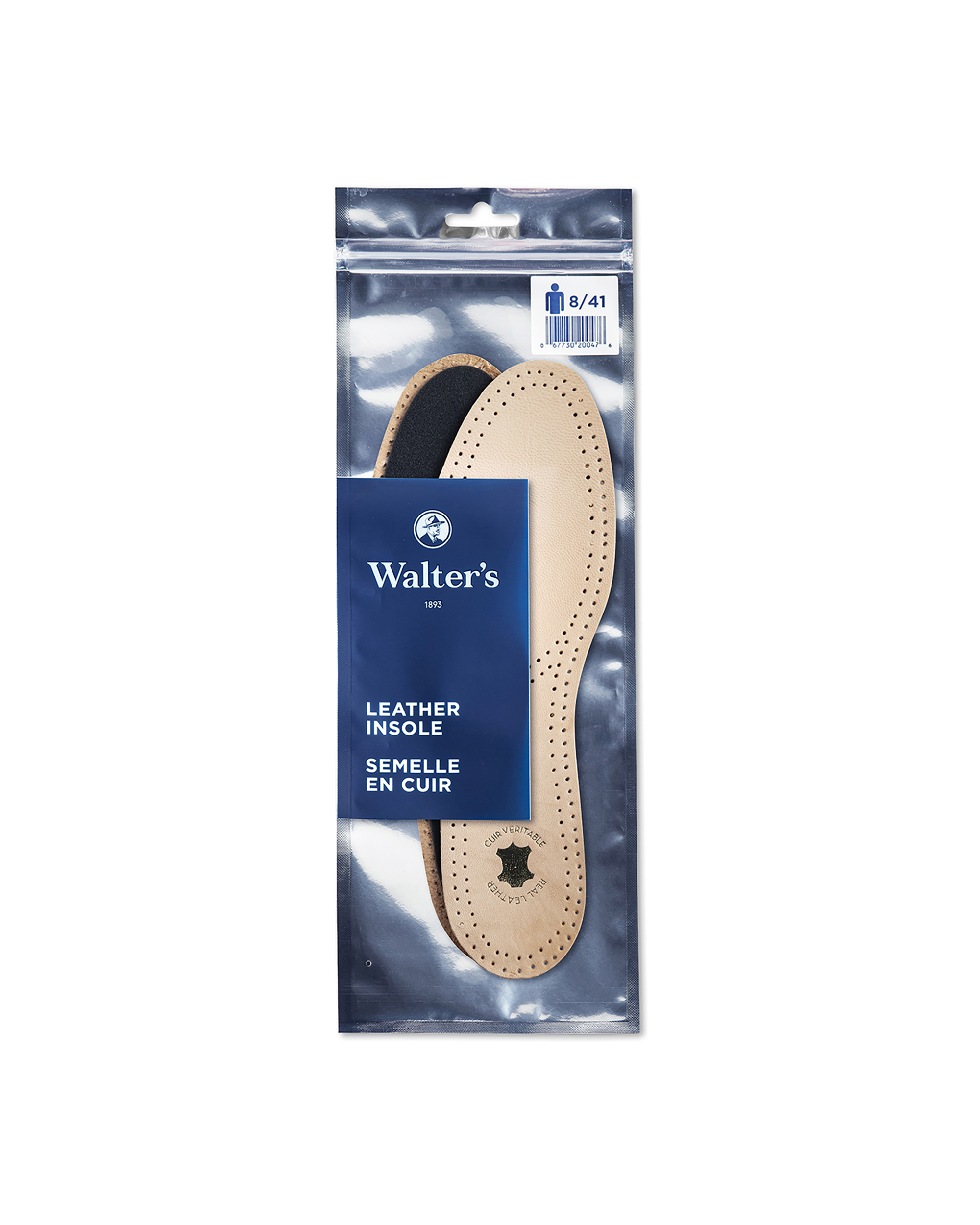 Leather insole - Beige - #W-17