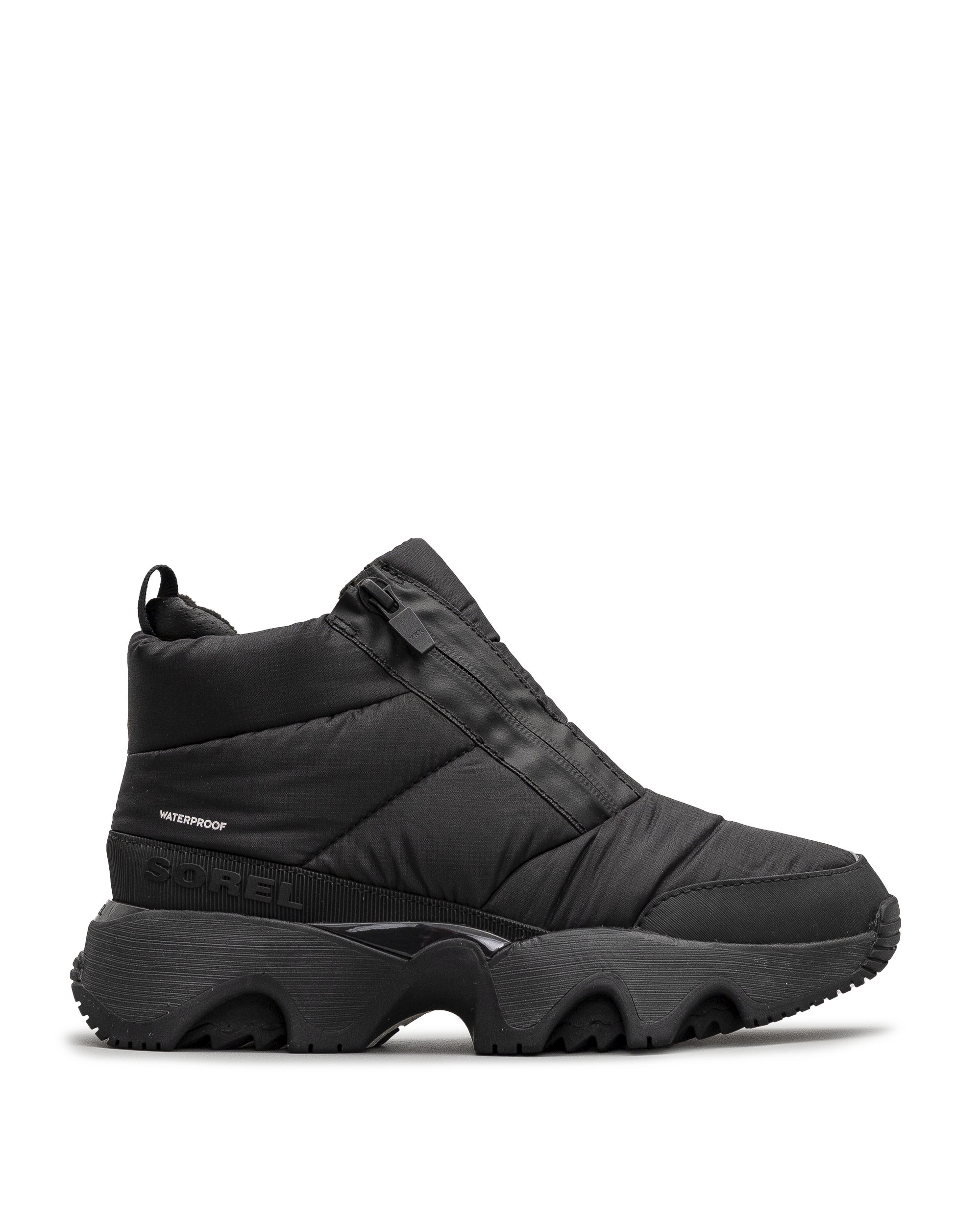 Kinetic impact puffy zip - Noir uni - #11B-32