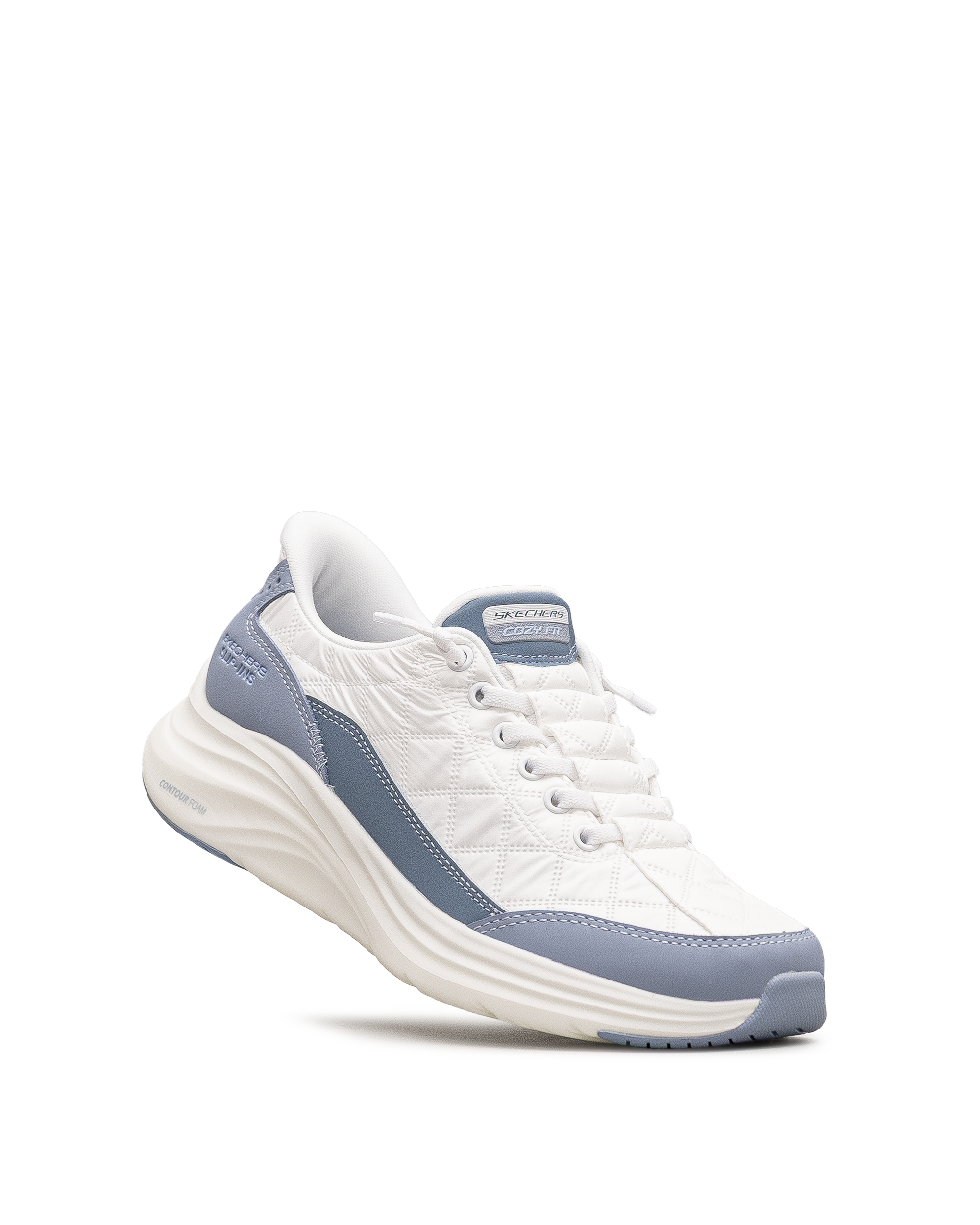 Contour foam  - Blanc&bleu - #15B-05