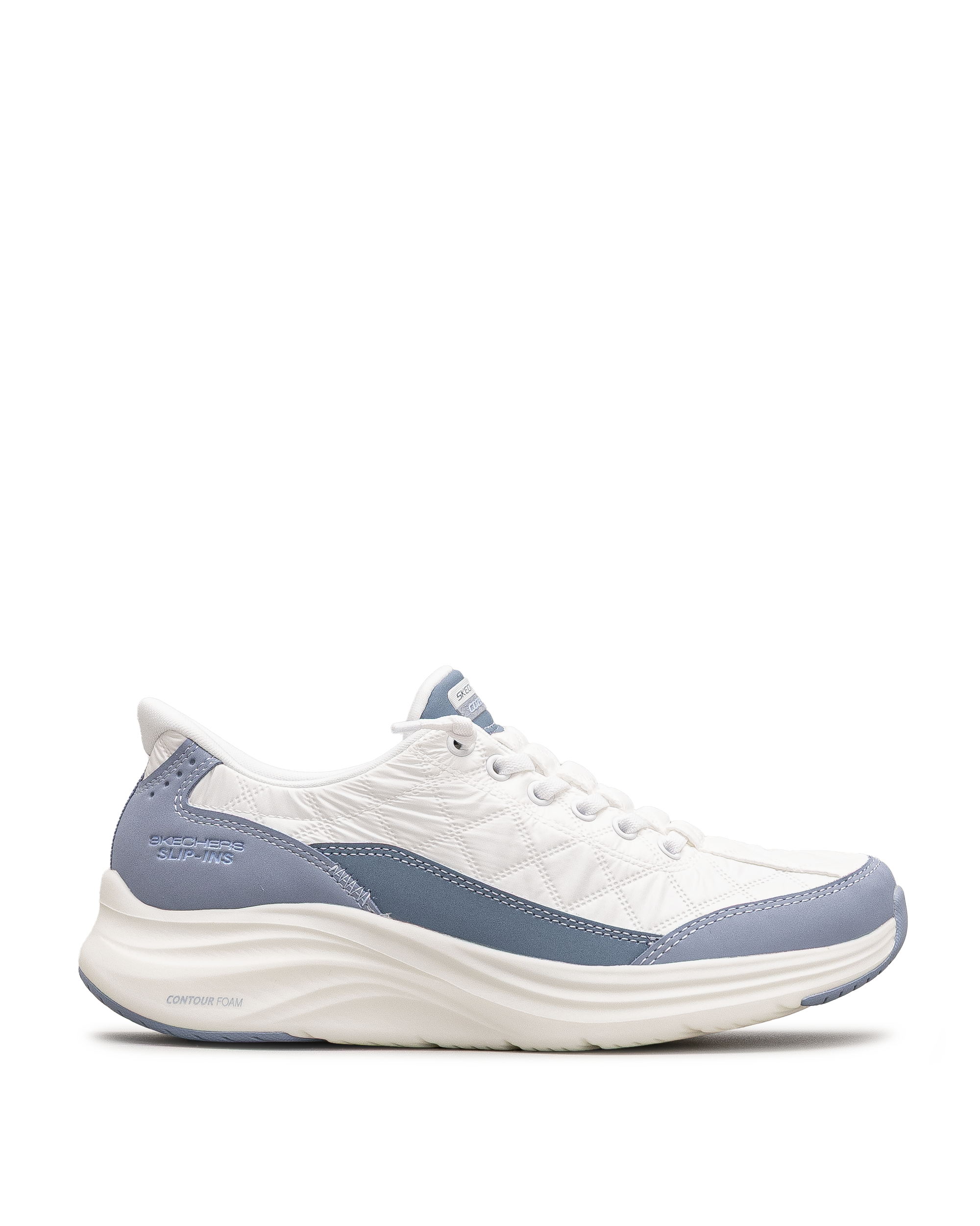 Contour foam  - Blanc&bleu - #15B-05