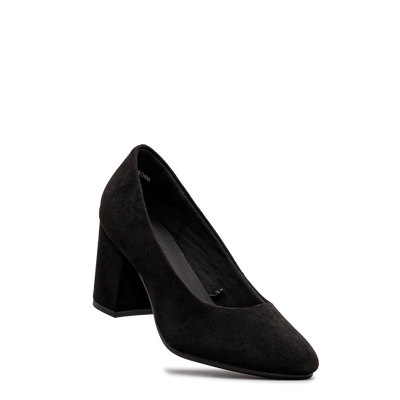 Solene  - Noir suede - #15C-229