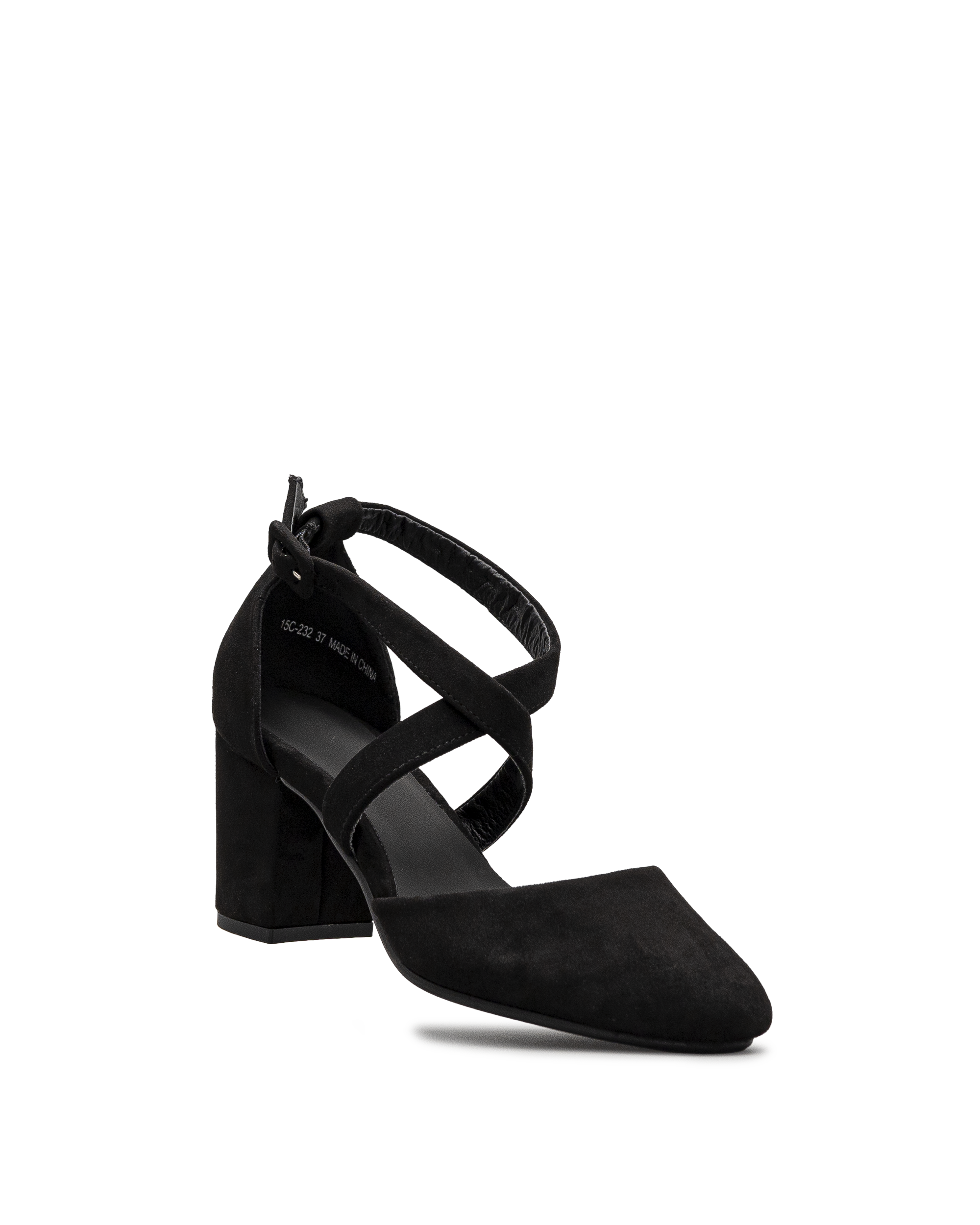 Soline  - Noir suede - #15C-232