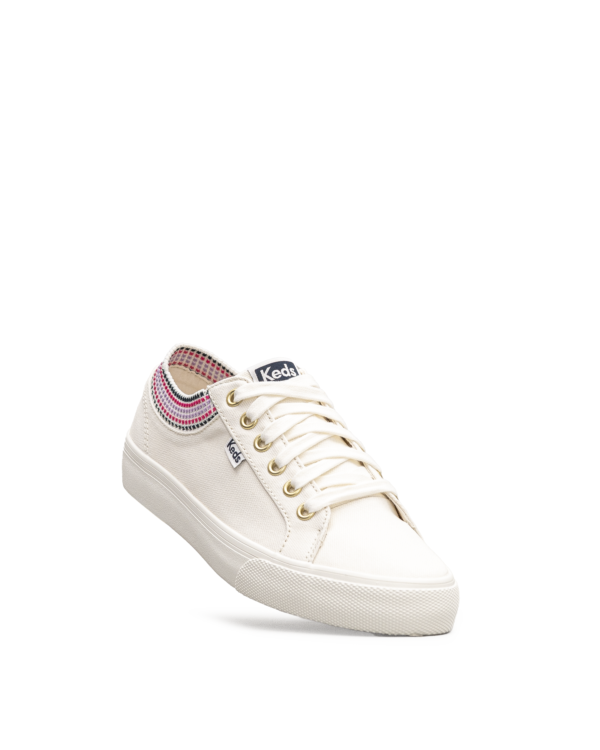 Jumpkick rib knit collar  - Blanc - #15Y-38