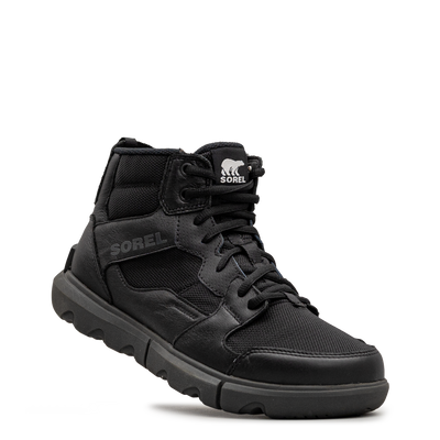 Explorer sneaker mid wp  - Noir uni - #21Y-43