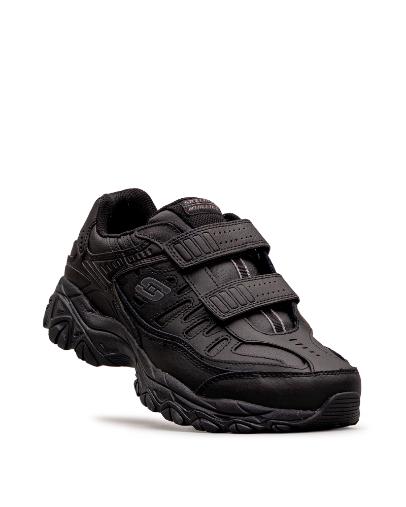 Chaussure Skechers Final Cut extra large noire pour enfant