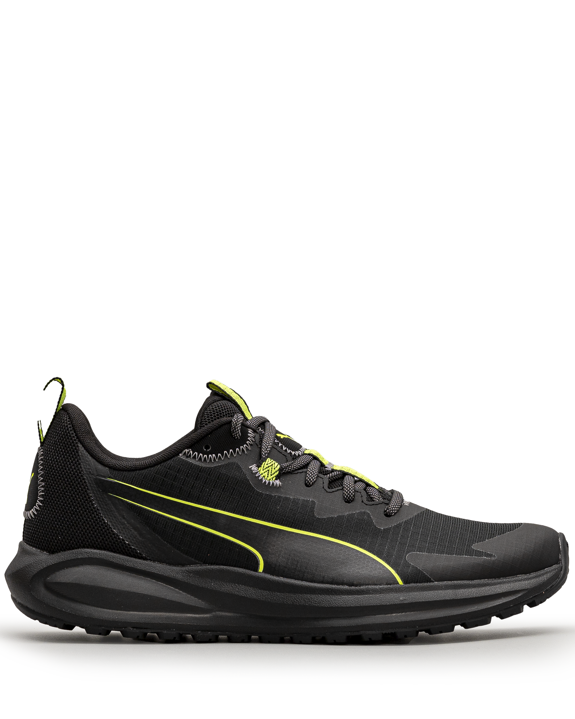 Twitch runner trail - Noir&lime - #23E-12
