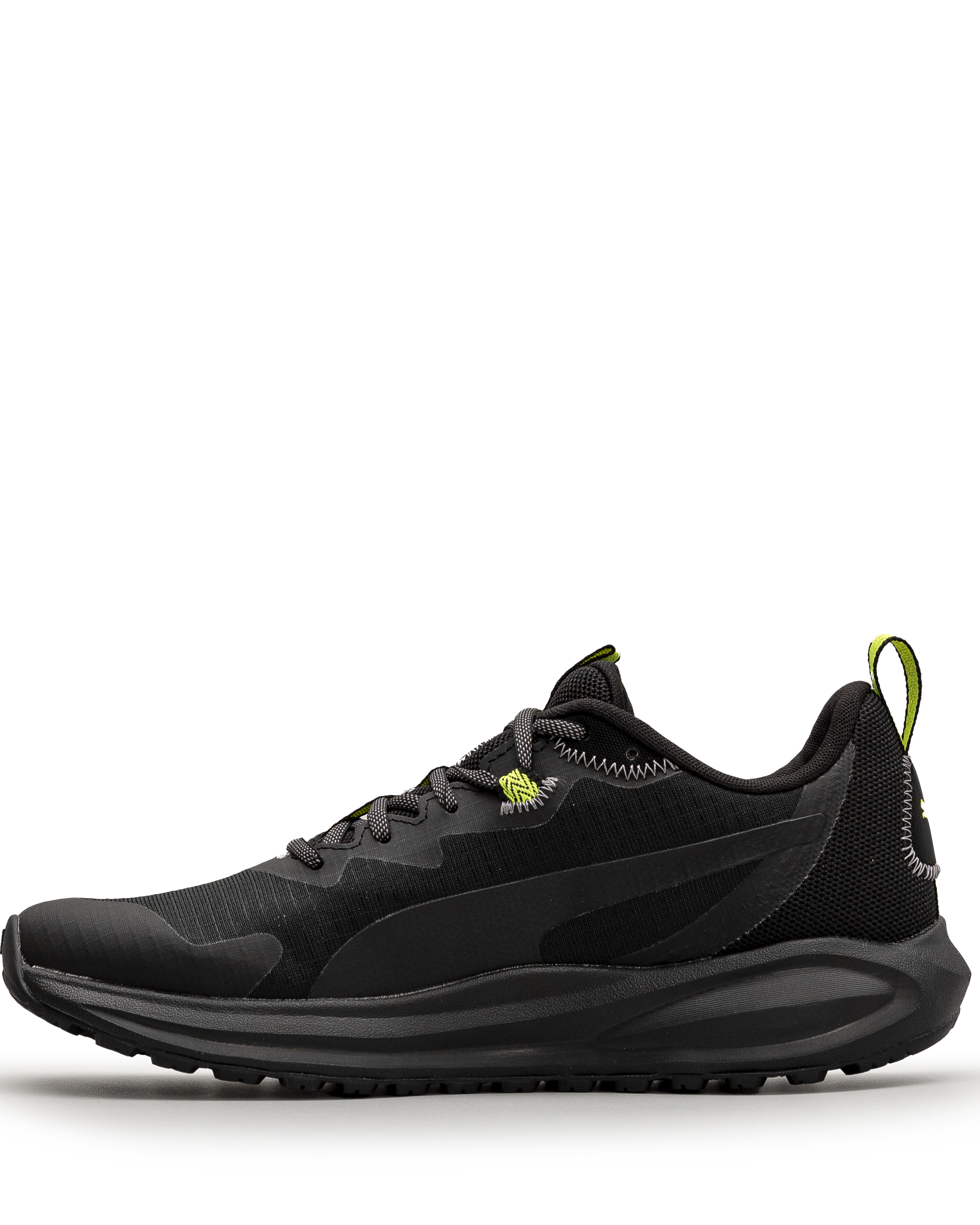 Twitch runner trail - Noir&lime - #23E-12