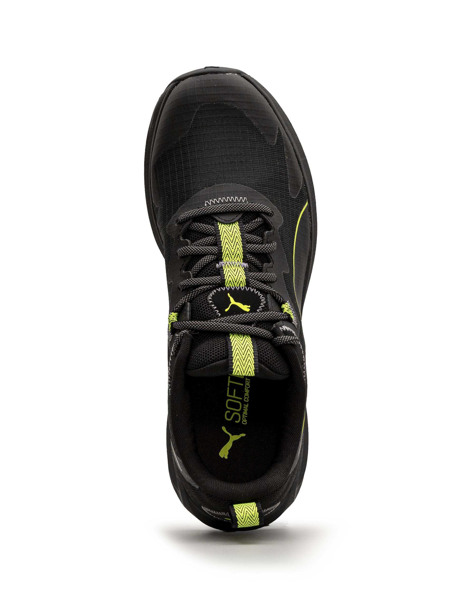 Twitch runner trail - Noir&lime - #23E-12