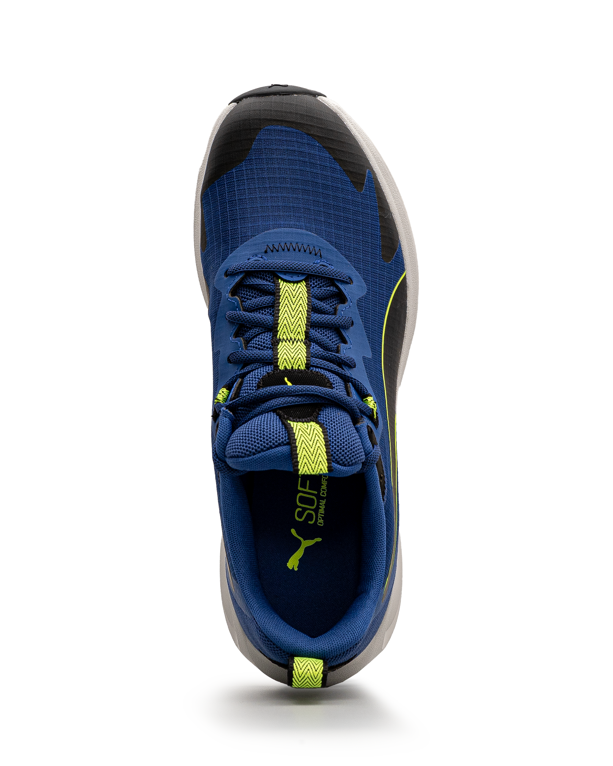 Twitch runner trail - Bleu&lime - #23E-12