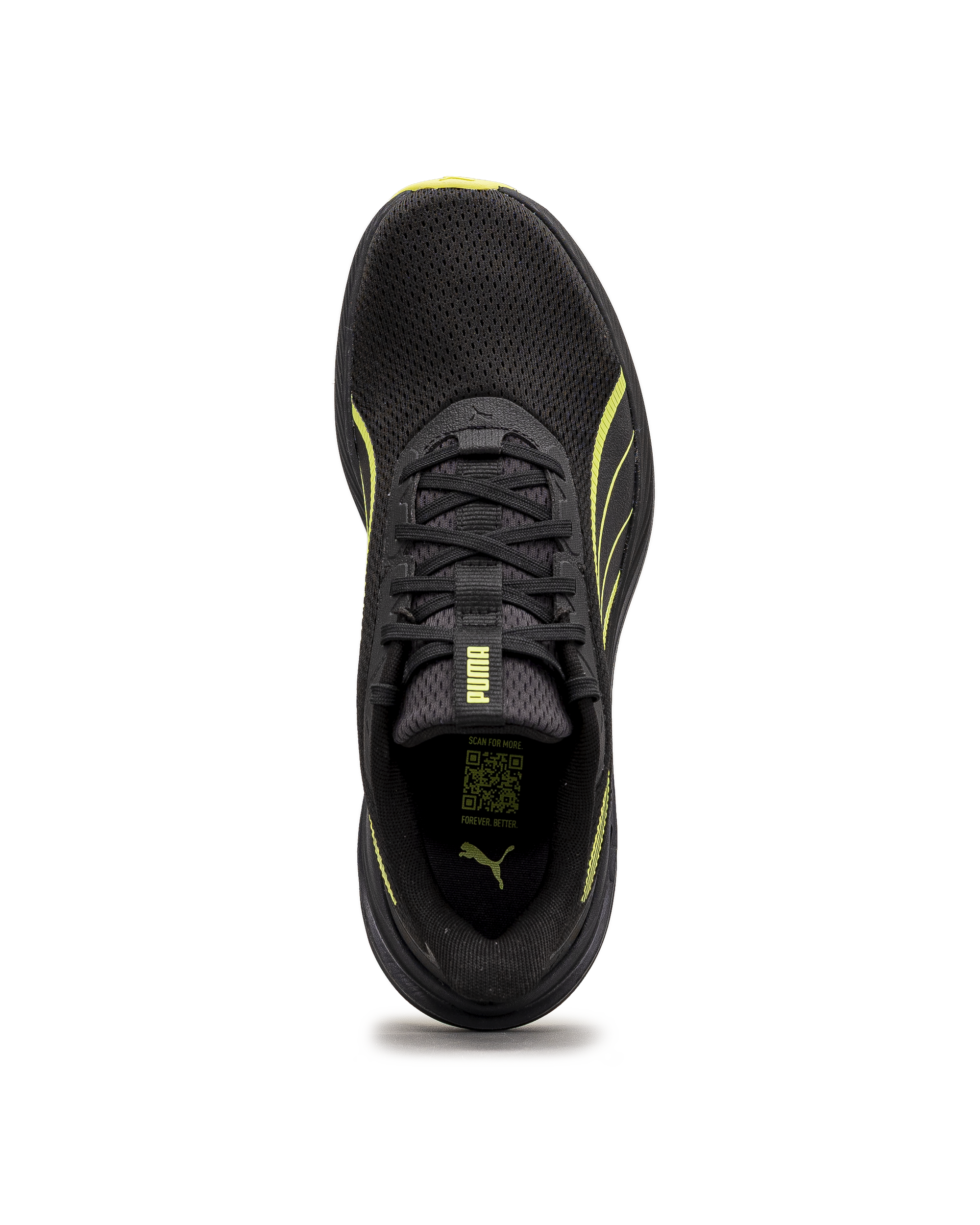 Dasher lite - Noir&lime  - #23E-63