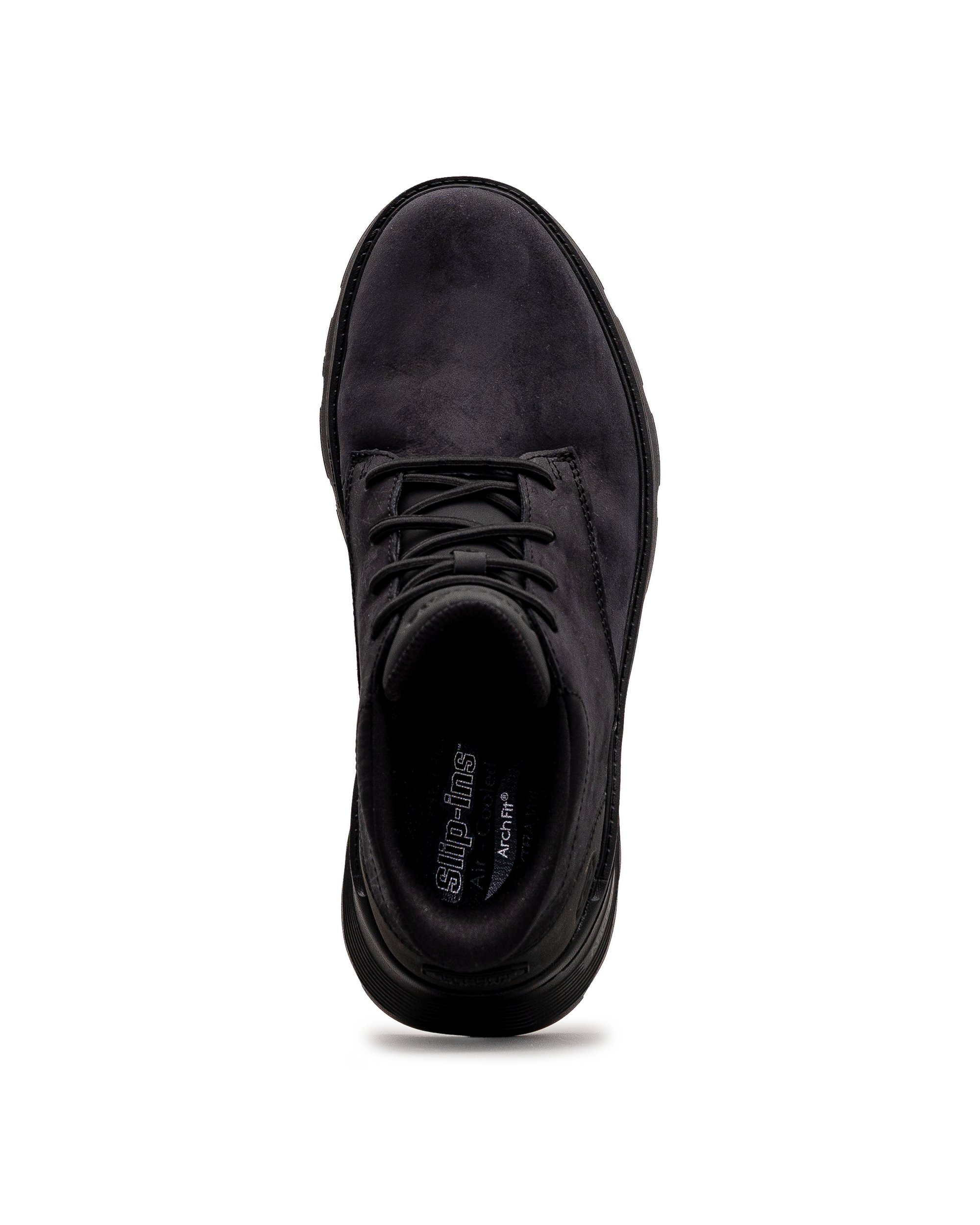 Chaussures Ridley noire pour homme - vue de dessus