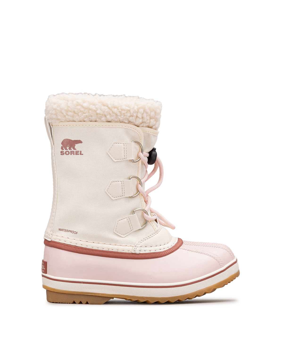 Pac nylon wp jr  - Blanc&rose - #41F-09
