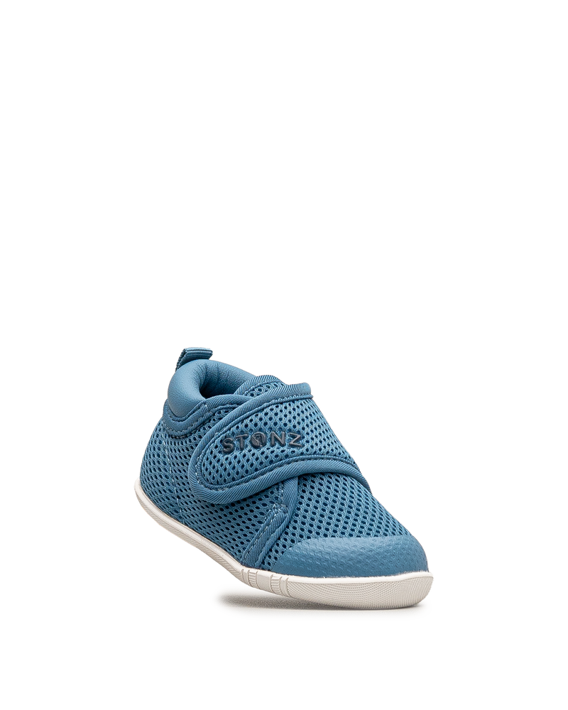Chaussure Stonz Cruiser Original bébé bleu denim vue latérale