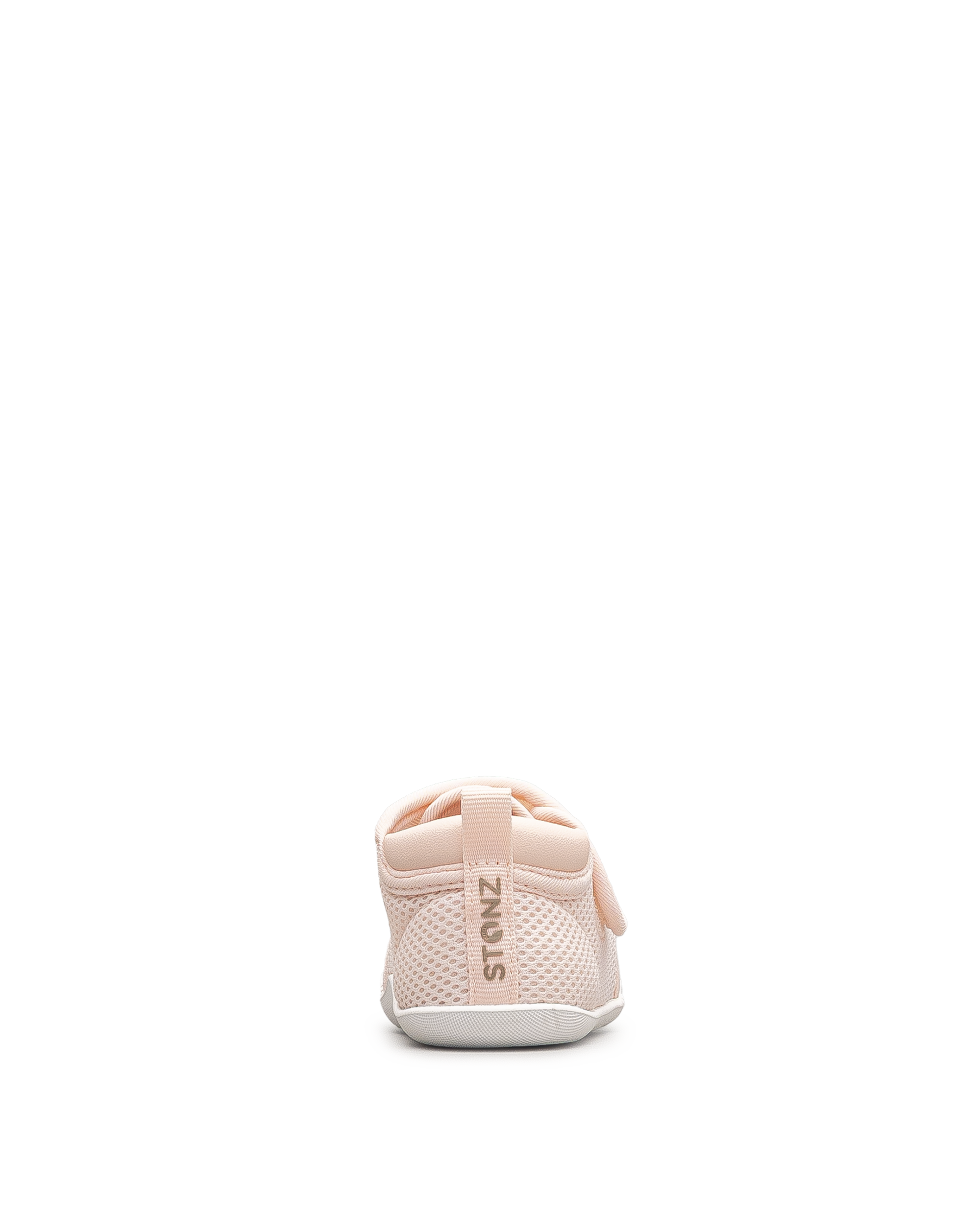 Vue arrière de la chaussure Stonz Cruiser Original bébé rose