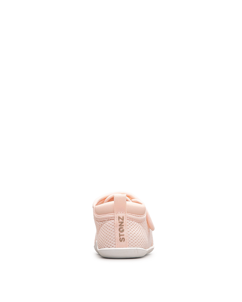 Vue arrière de la chaussure Stonz Cruiser Original bébé rose