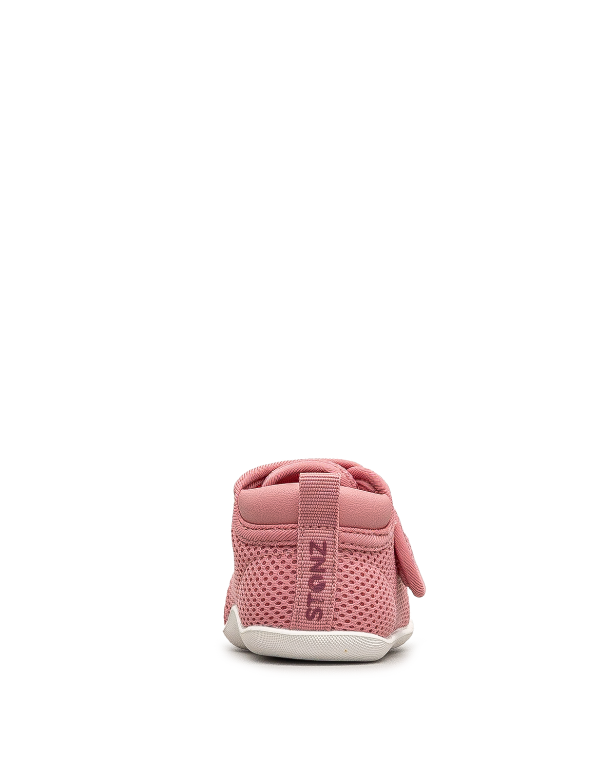 Vue arrière de la chaussure Stonz Cruiser Original bébé rose pâle