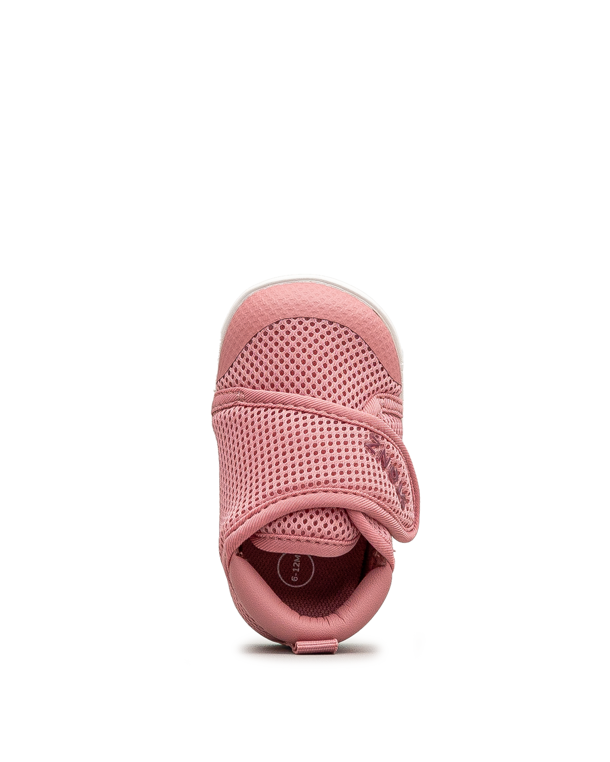 Vue de dessus de la chaussure Stonz Cruiser Original bébé rose pâle