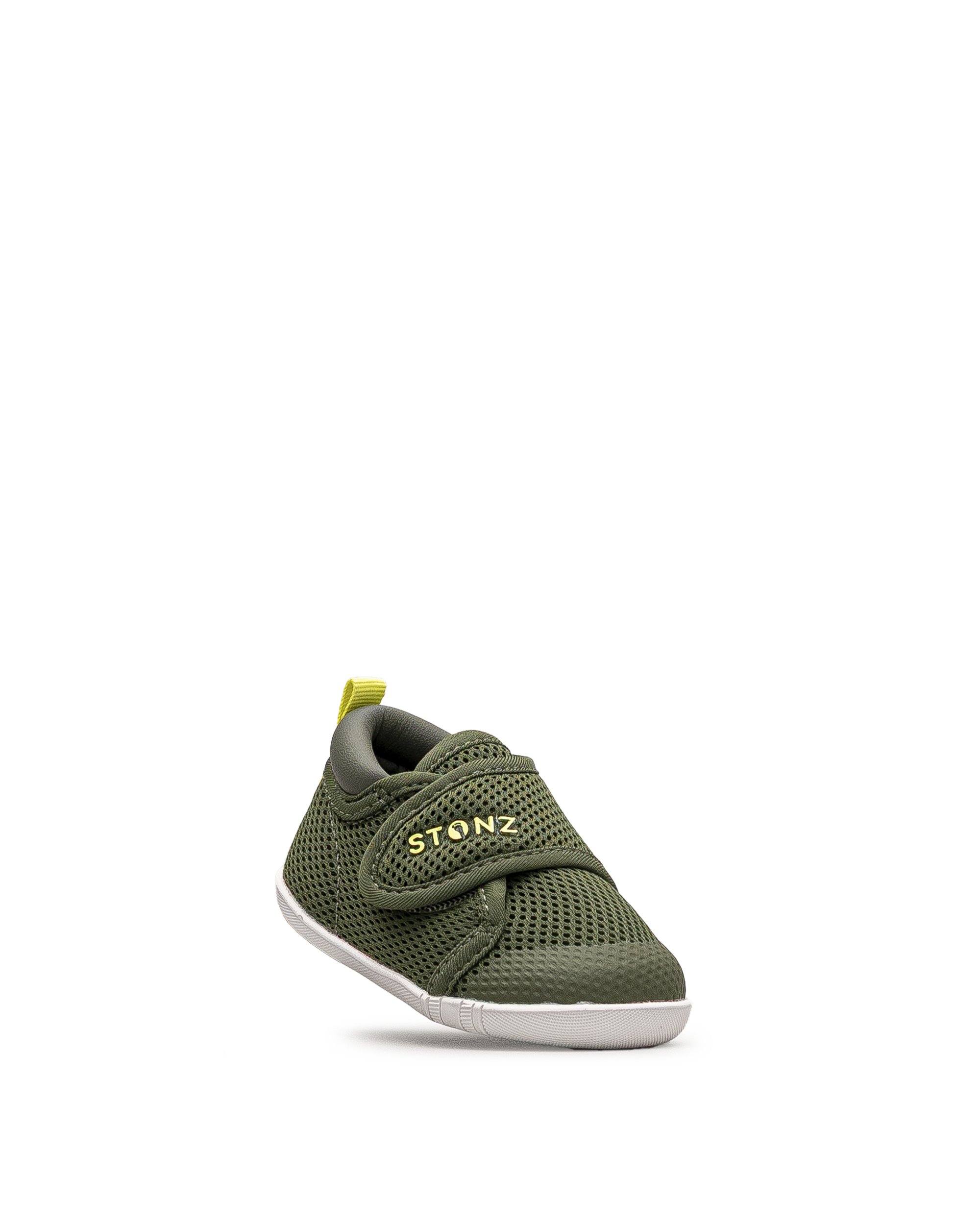 Chaussure bébé Stonz Cruiser Original couleur kaki vue latérale