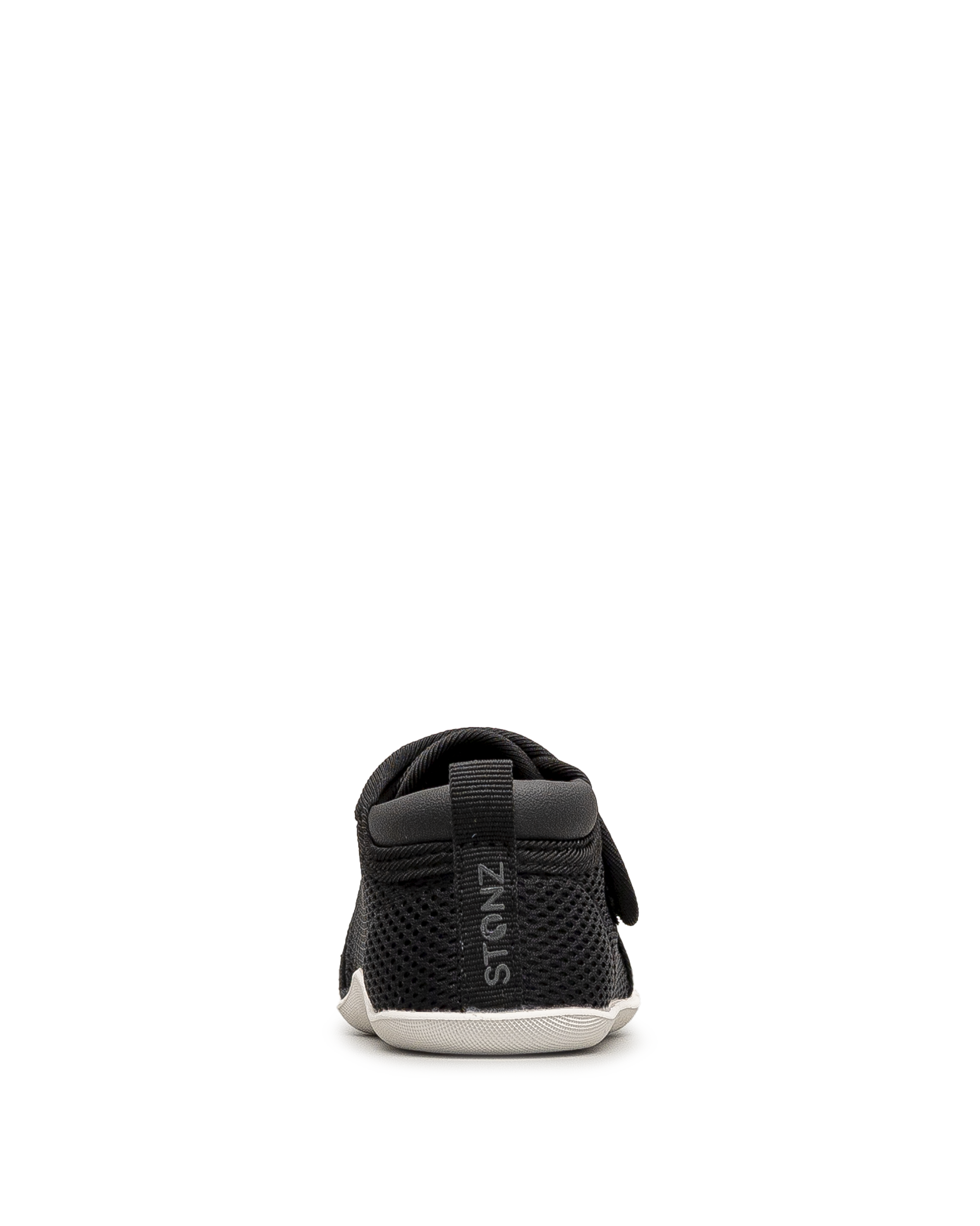 Vue arrière de la chaussure Stonz Cruiser Original bébé noire