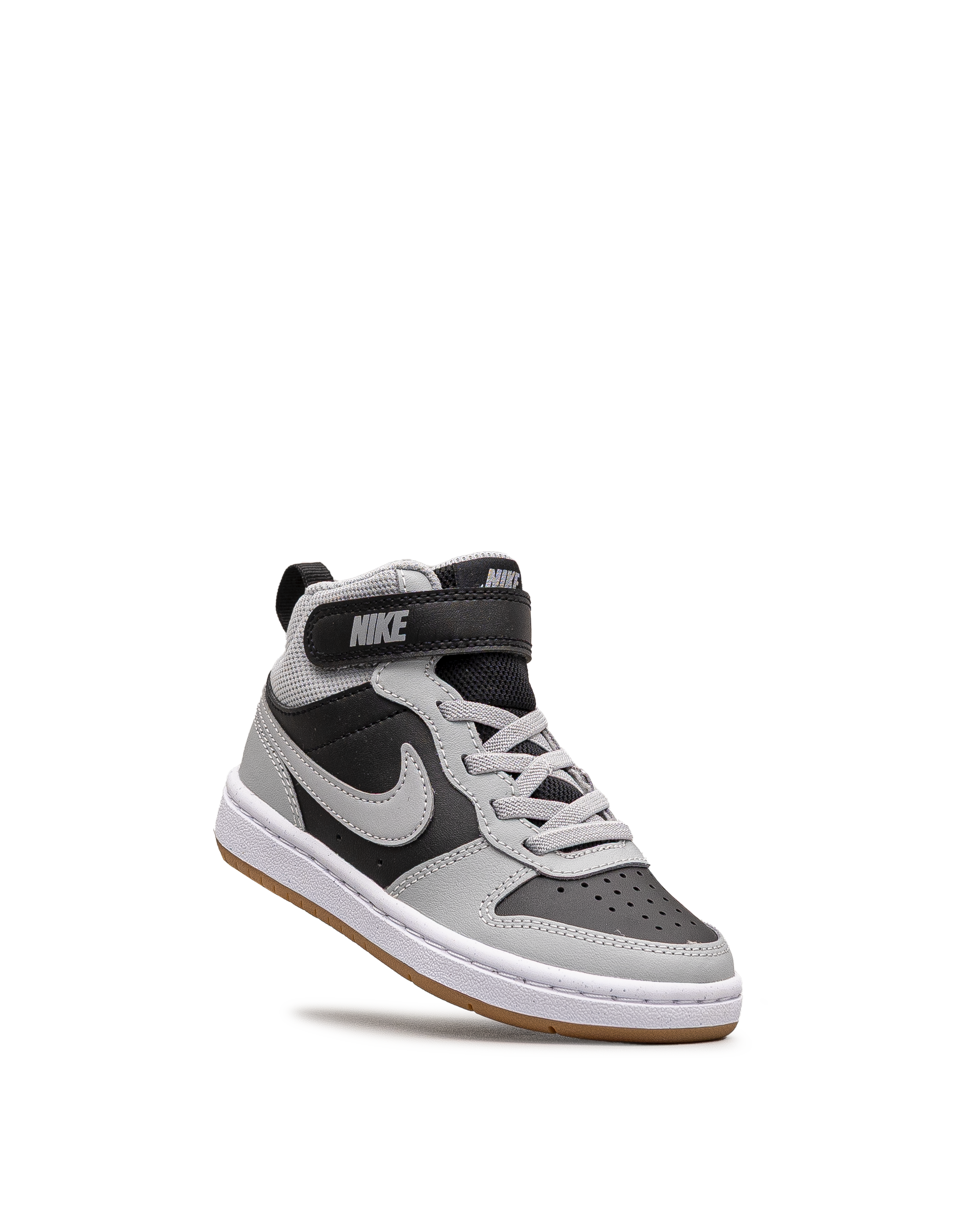 Court borough mid 2 ps  - Noir&gris  - #45Y-03